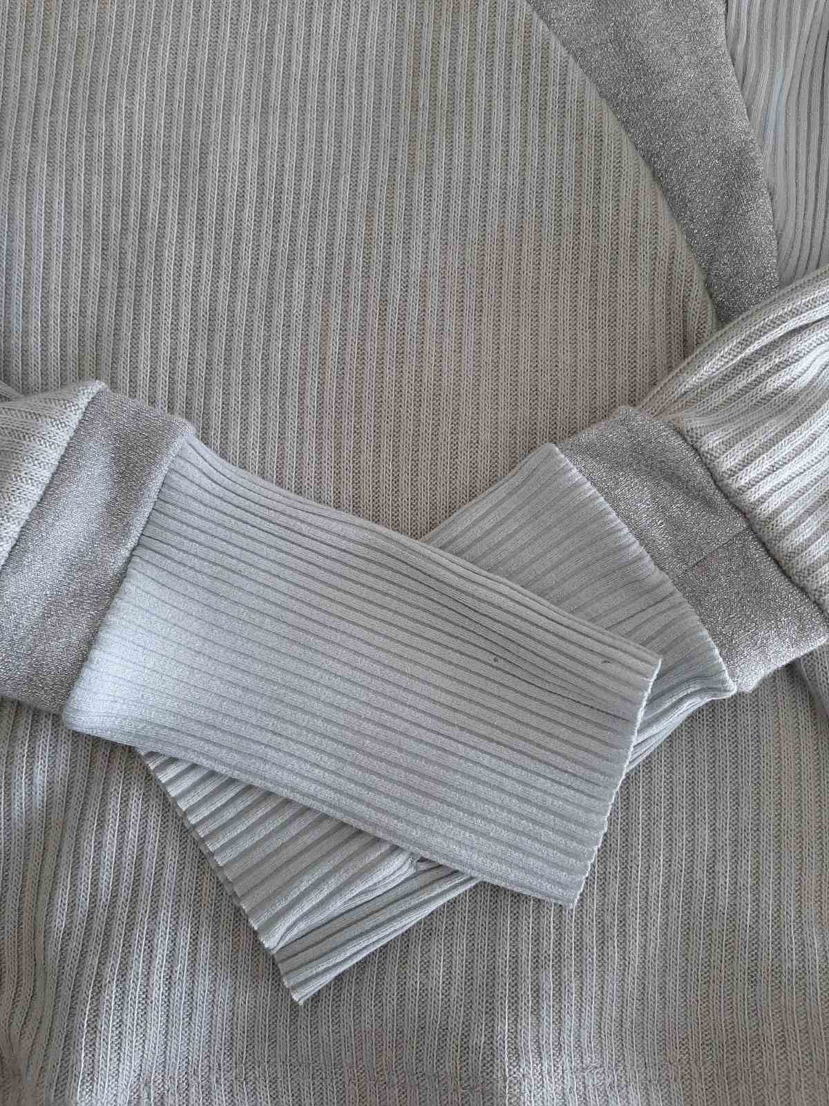 BALMUNG BALMUNG 22AW Slash Shoulder Mix Knit - Free Size Size US S / EU 44-46 / 1 - 9 Thumbnail