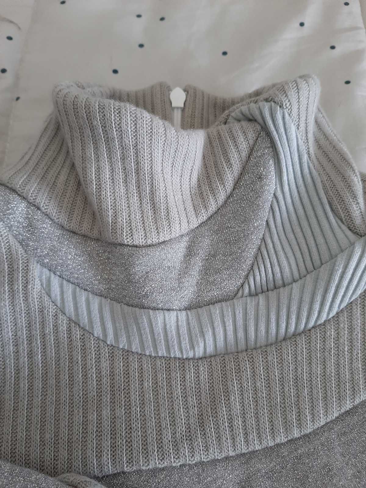 BALMUNG BALMUNG 22AW Slash Shoulder Mix Knit - Free Size Size US S / EU 44-46 / 1 - 4 Thumbnail