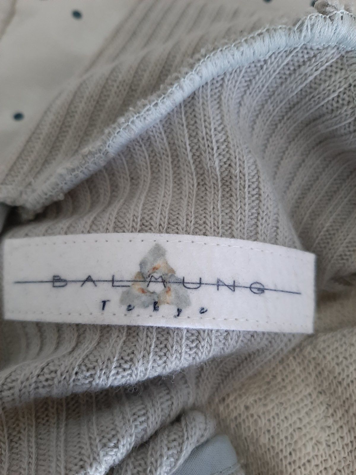 BALMUNG BALMUNG 22AW Slash Shoulder Mix Knit - Free Size Size US S / EU 44-46 / 1 - 6 Thumbnail
