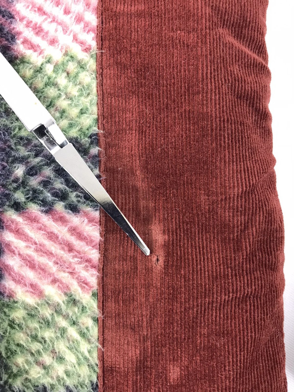 Japanese Brand Sweater Drug Store’s Fleece Striped Zipper Pocket Size US L / EU 52-54 / 3 - 12 Thumbnail