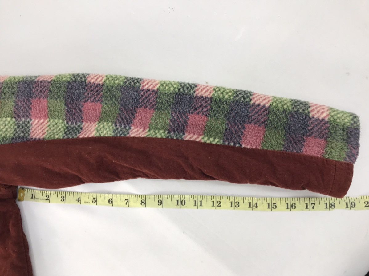 Japanese Brand Sweater Drug Store’s Fleece Striped Zipper Pocket Size US L / EU 52-54 / 3 - 15 Thumbnail