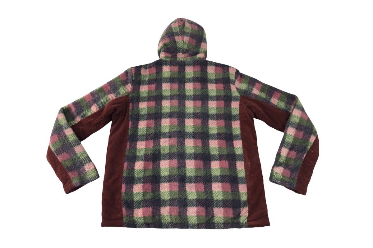 Japanese Brand Sweater Drug Store’s Fleece Striped Zipper Pocket Size US L / EU 52-54 / 3 - 2 Thumbnail