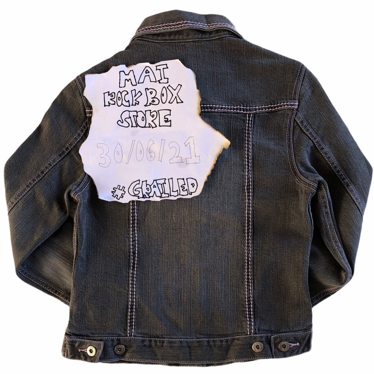 Japanese Brand Vintage Denim Jacket by J&R Size XS / US 0-2 / IT 36-38 - 5 Thumbnail