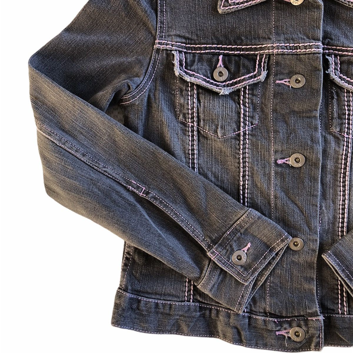Japanese Brand Vintage Denim Jacket by J&R Size XS / US 0-2 / IT 36-38 - 3 Thumbnail