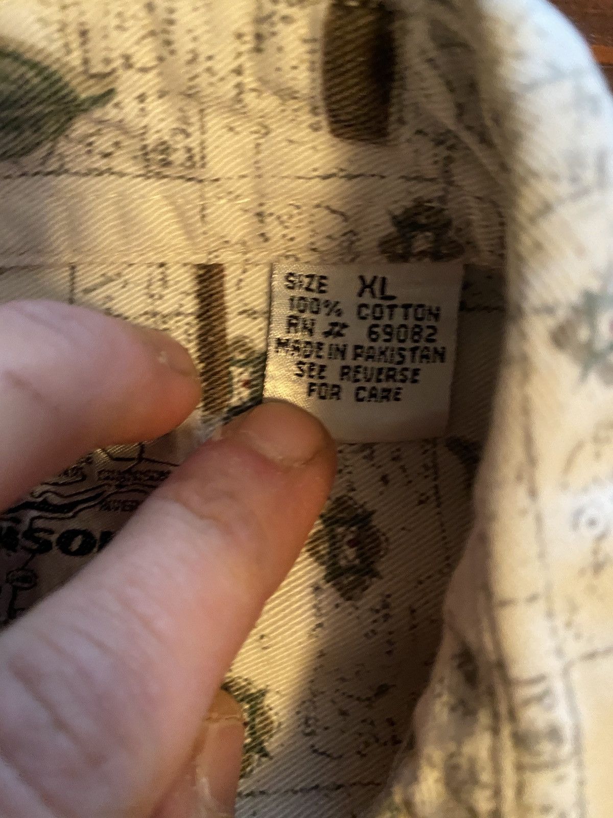Vintage Vintage 90’s Gunnison Denim Outdoors Theme Button Up Size US XL / EU 56 / 4 - 4 Thumbnail
