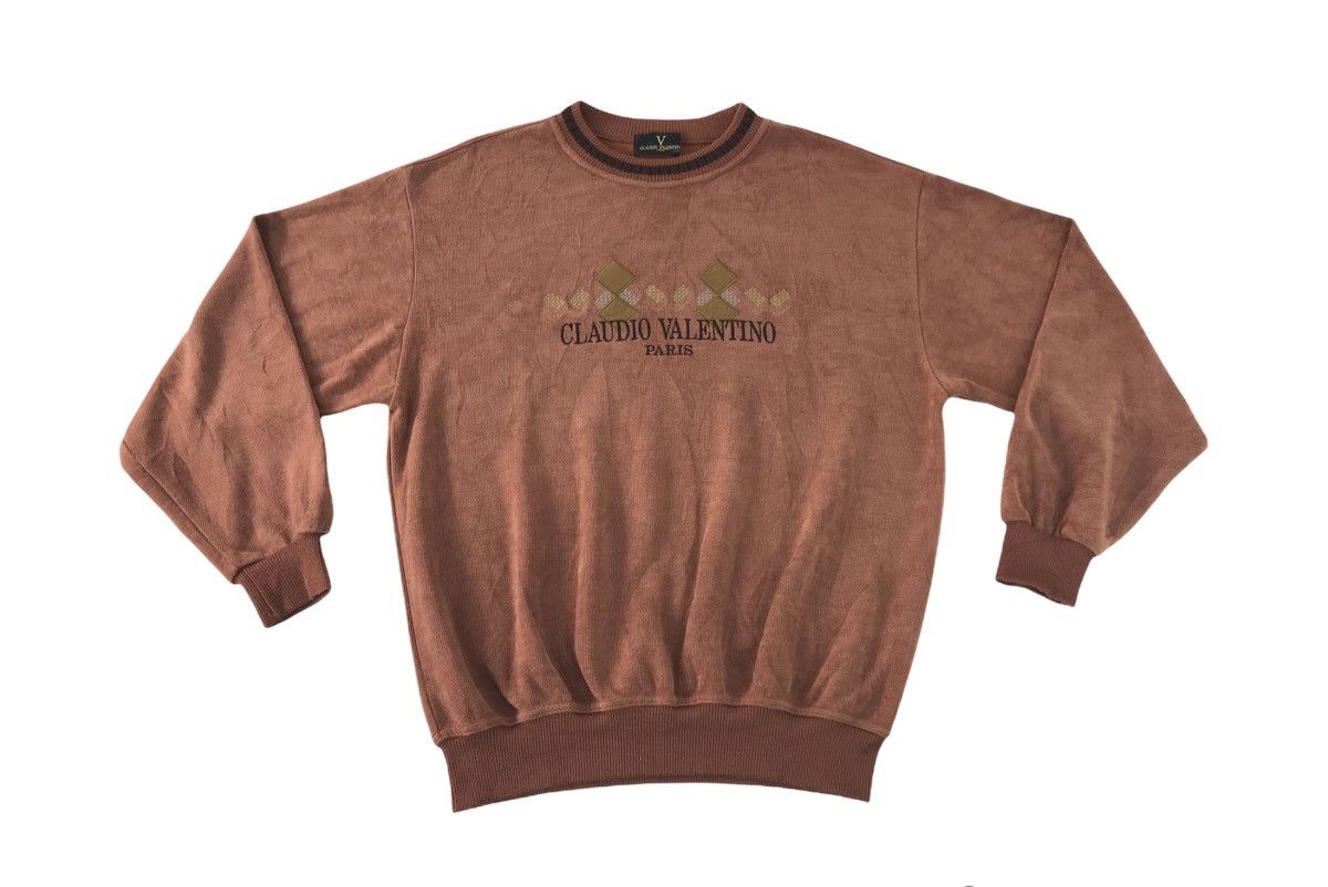 Other Sweatshirt Claudio Valentino Paris Simple Design Size US L / EU 52-54 / 3 - 1 Thumbnail