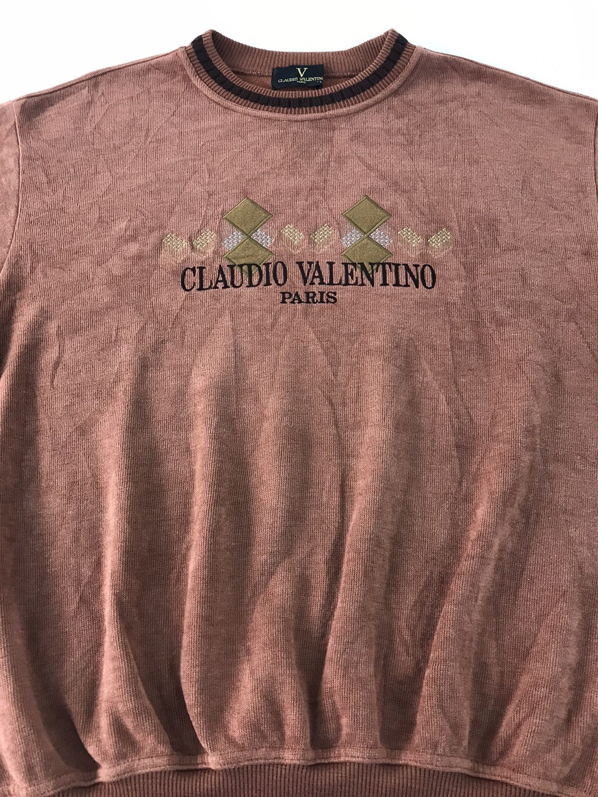 Other Sweatshirt Claudio Valentino Paris Simple Design Size US L / EU 52-54 / 3 - 3 Thumbnail