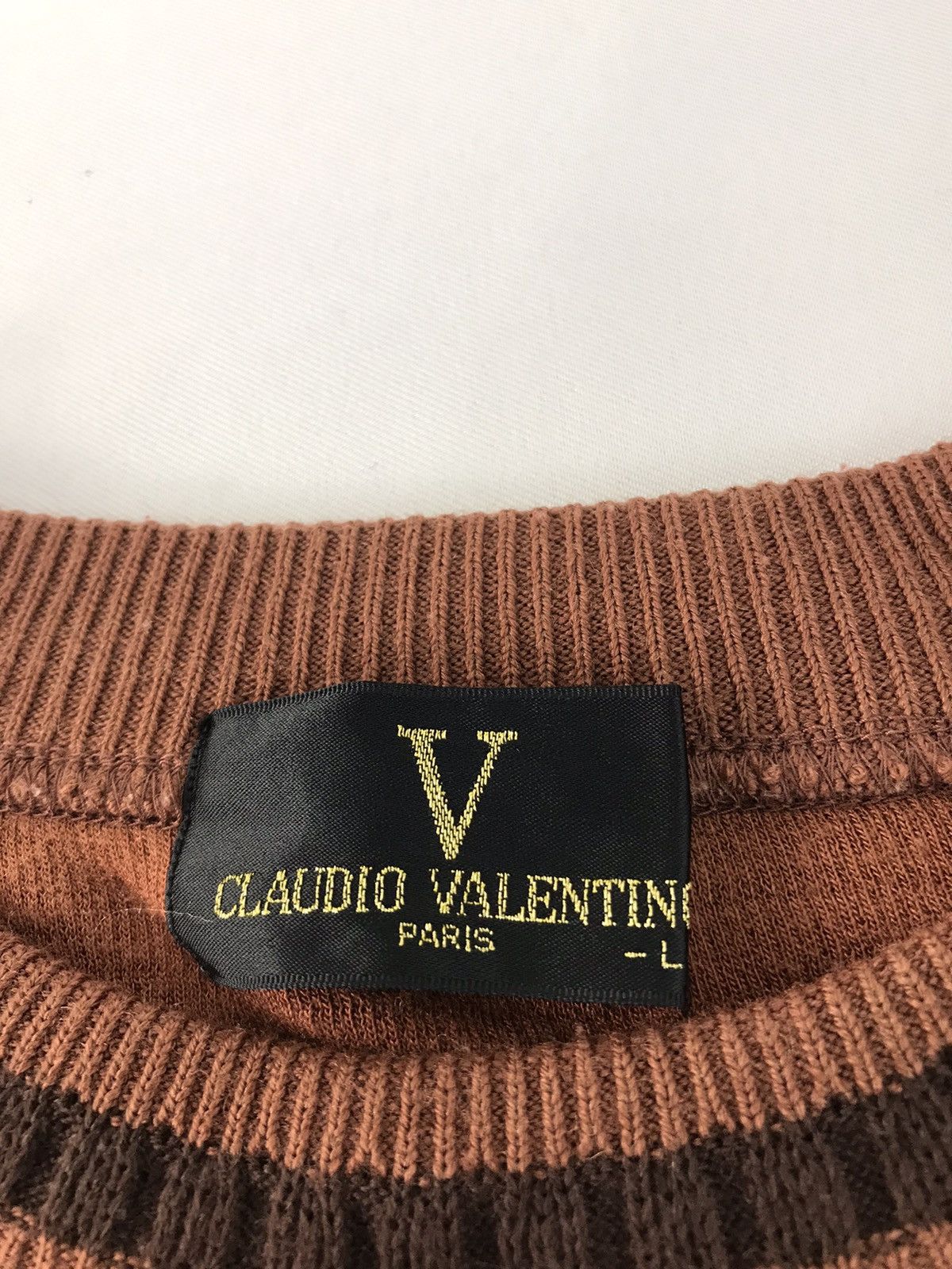 Other Sweatshirt Claudio Valentino Paris Simple Design Size US L / EU 52-54 / 3 - 5 Thumbnail