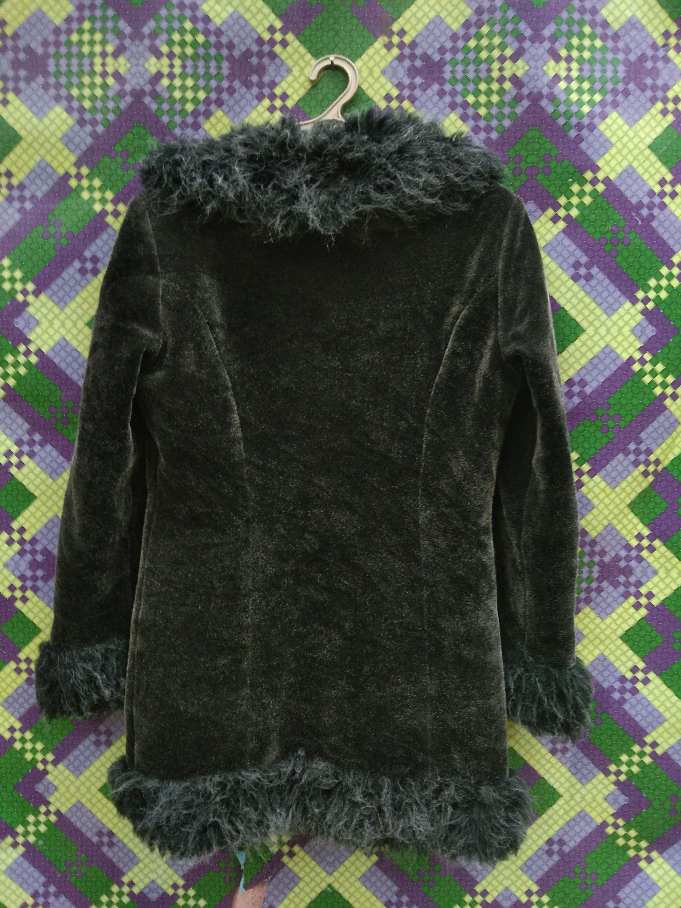 Vintage DEAN & DELUCA WOMEN'S SHERLING JACKET Size M / US 6-8 / IT 42-44 - 4 Thumbnail