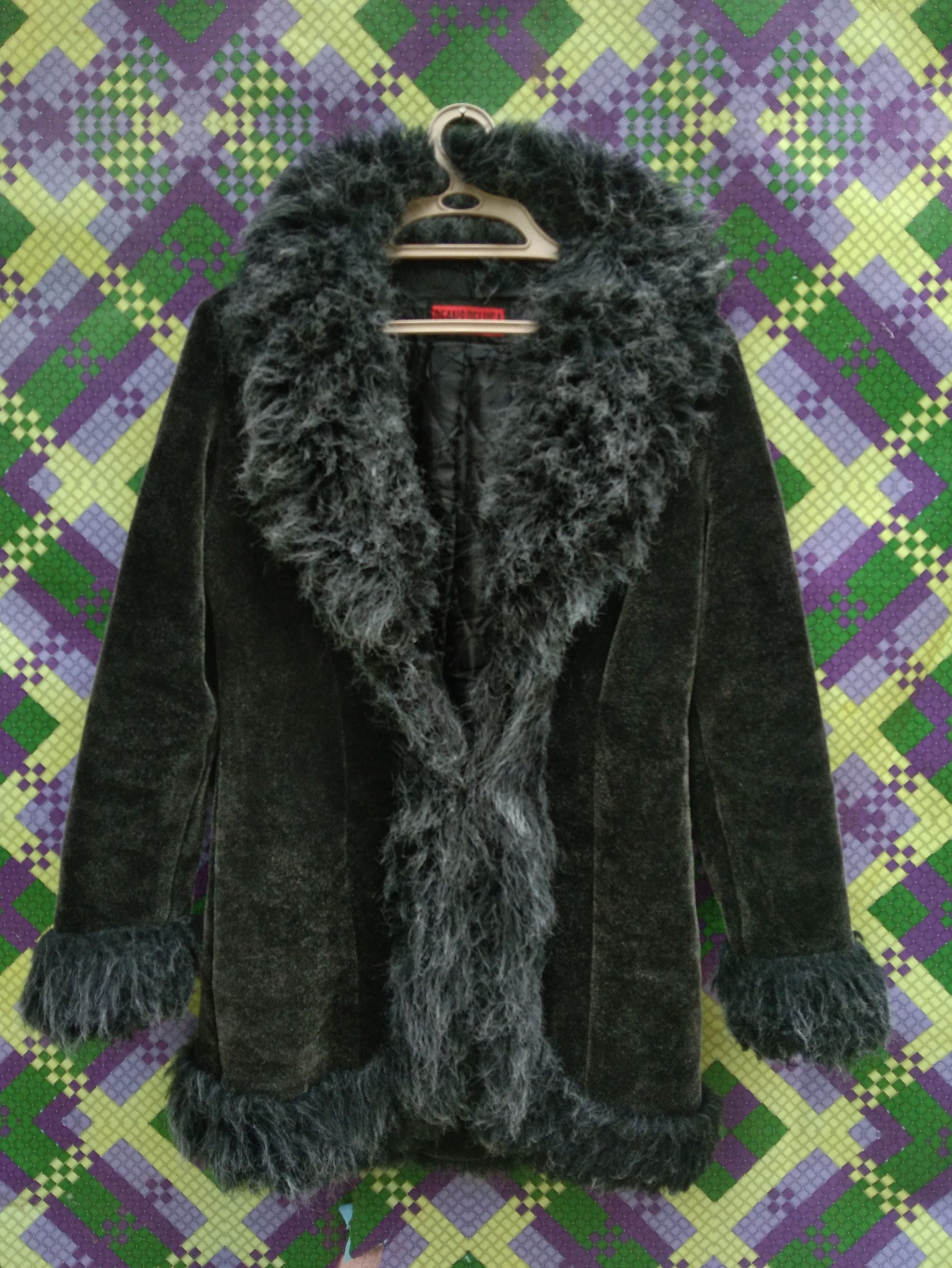 Vintage DEAN & DELUCA WOMEN'S SHERLING JACKET Size M / US 6-8 / IT 42-44 - 1 Thumbnail