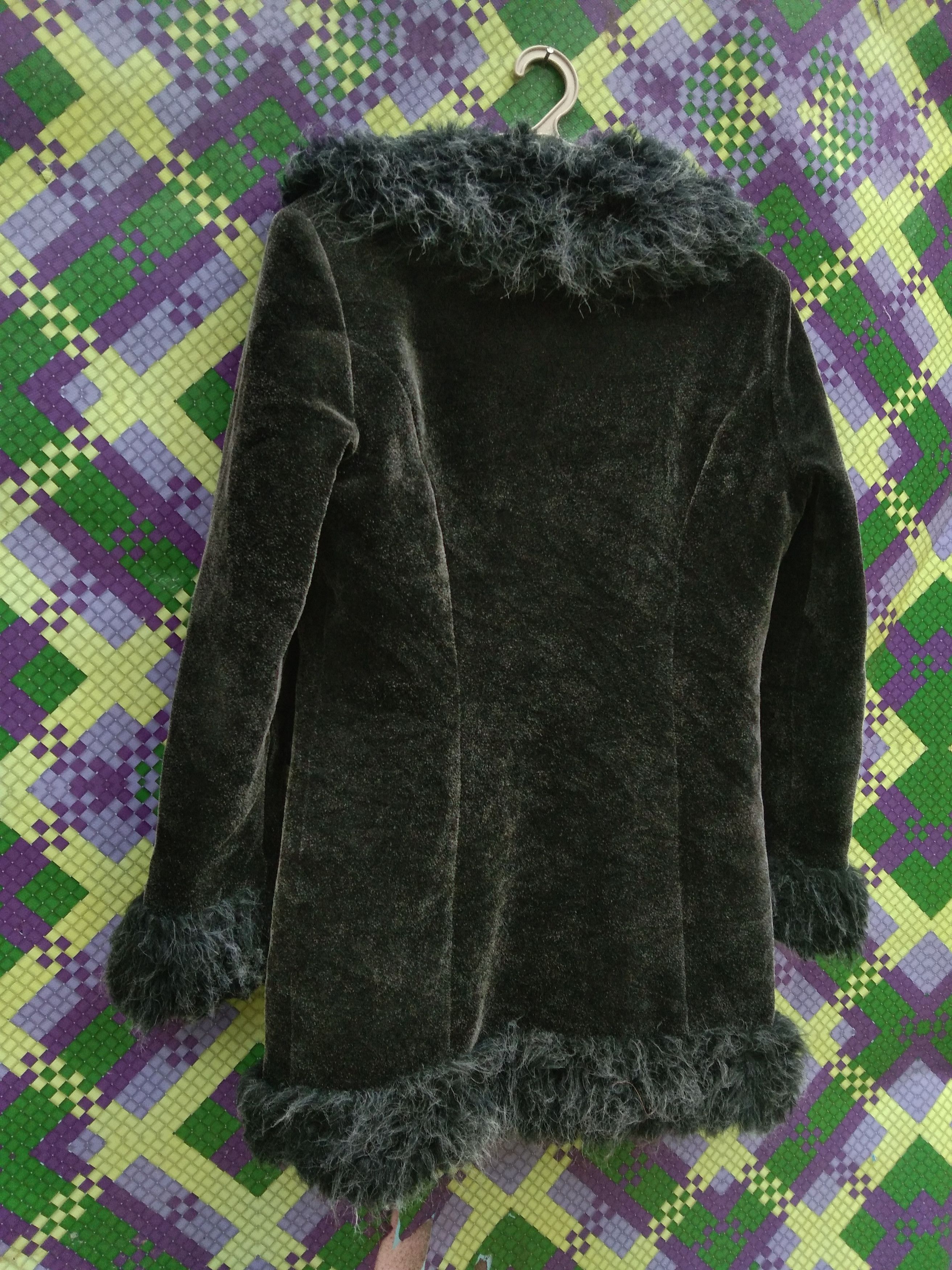 Vintage DEAN & DELUCA WOMEN'S SHERLING JACKET Size M / US 6-8 / IT 42-44 - 5 Thumbnail
