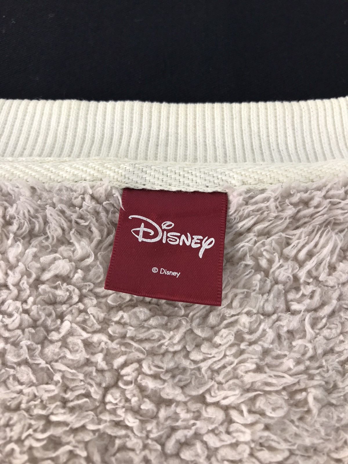 Disney × Mickey Mouse Sweatshirt Mickey Mouse Big Logo Stripe Fleece Inner Size US M / EU 48-50 / 2 - 5 Thumbnail