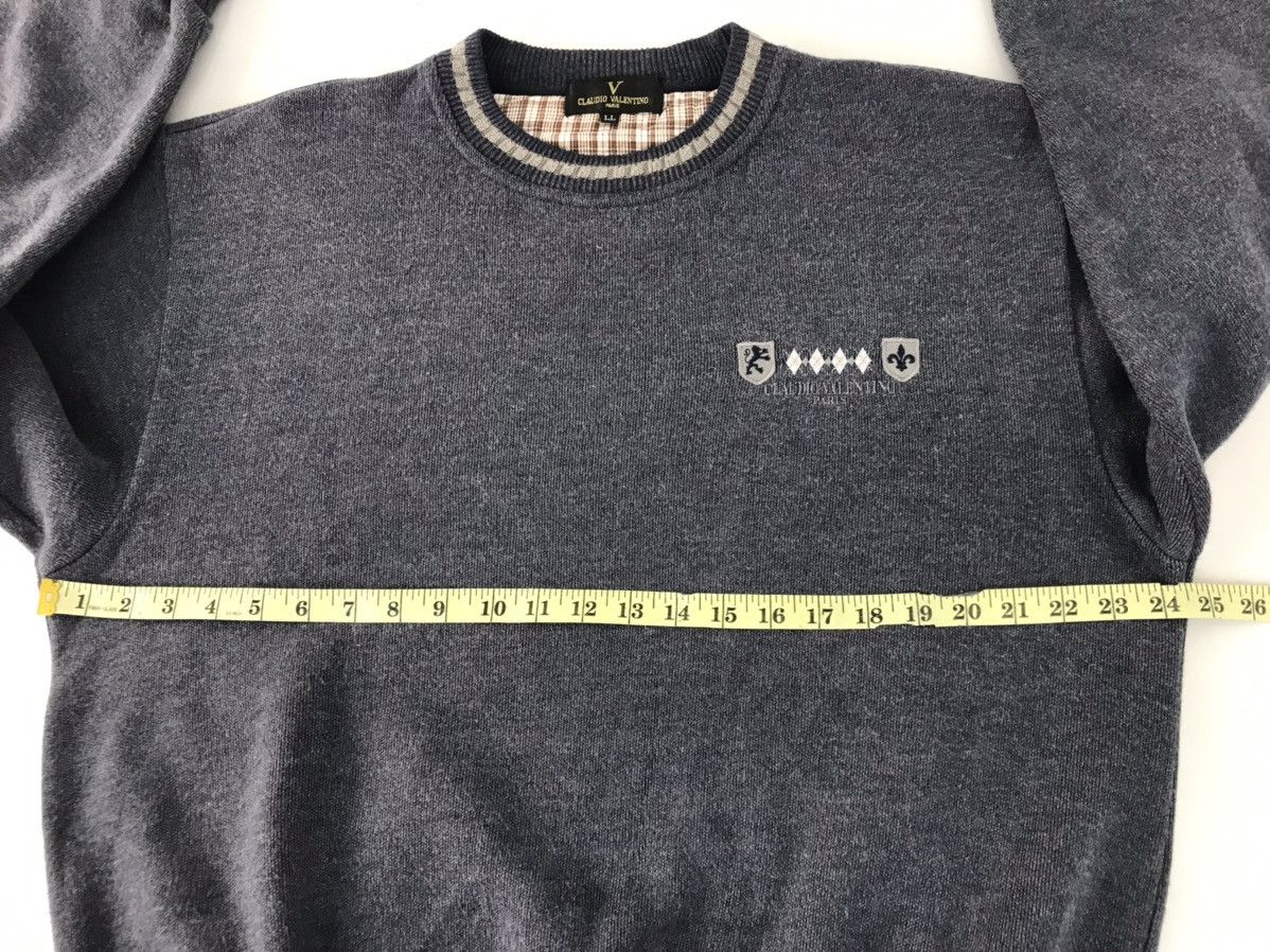 Other Sweatshirt Claudio Valentino Paris Blue Colour Size US XL / EU 56 / 4 - 8 Thumbnail