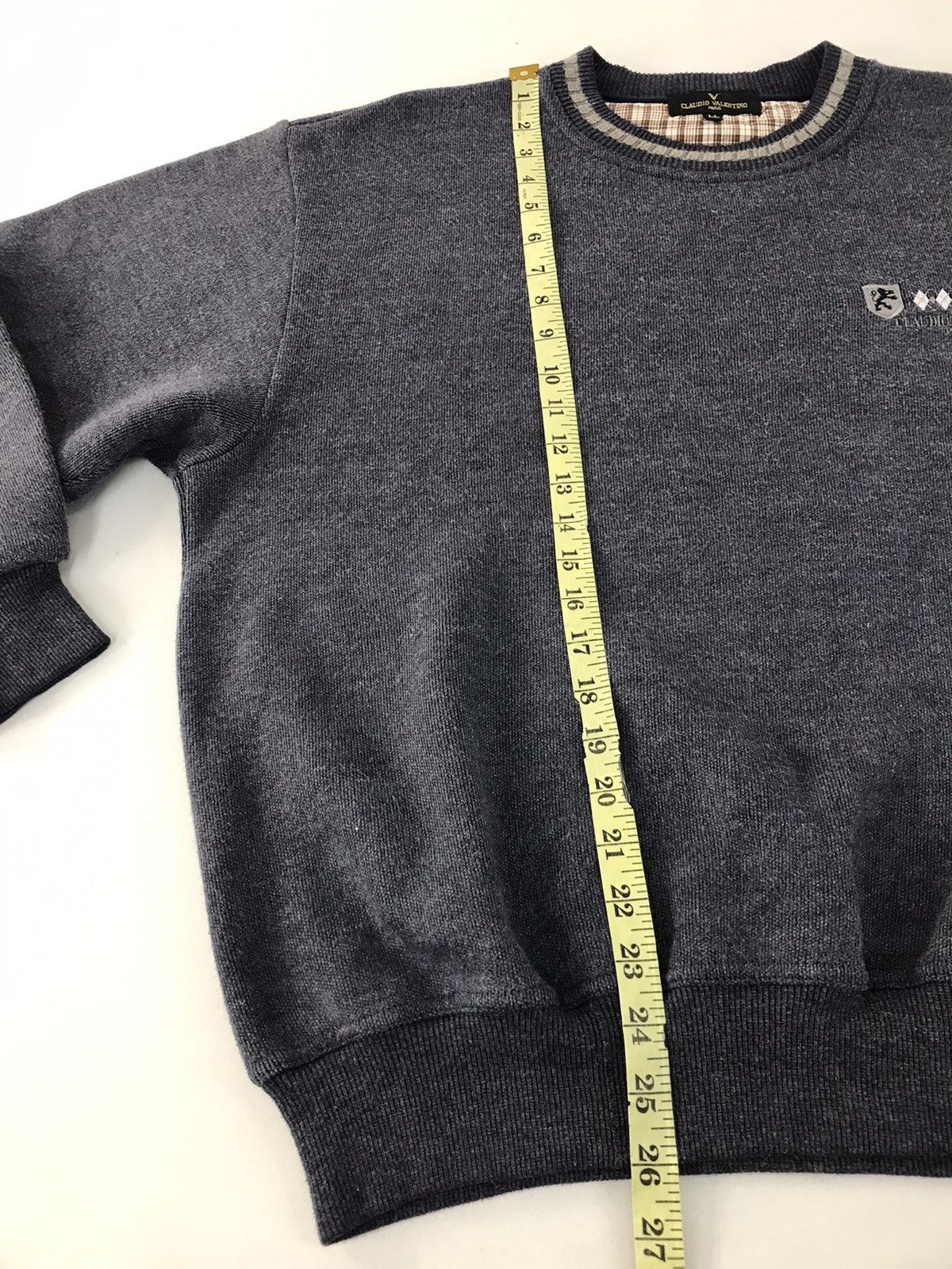 Other Sweatshirt Claudio Valentino Paris Blue Colour Size US XL / EU 56 / 4 - 9 Thumbnail