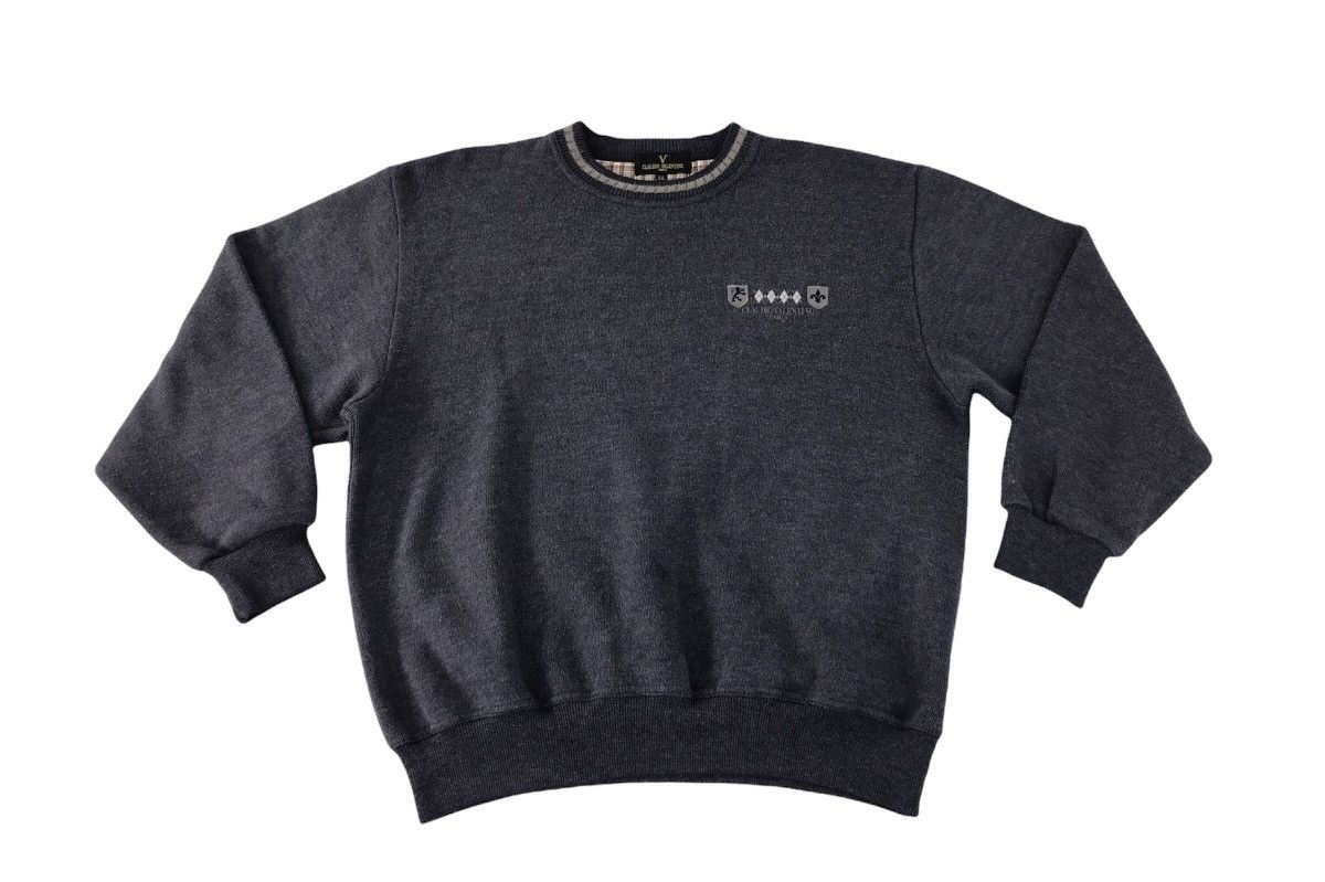 Other Sweatshirt Claudio Valentino Paris Blue Colour Size US XL / EU 56 / 4 - 1 Thumbnail