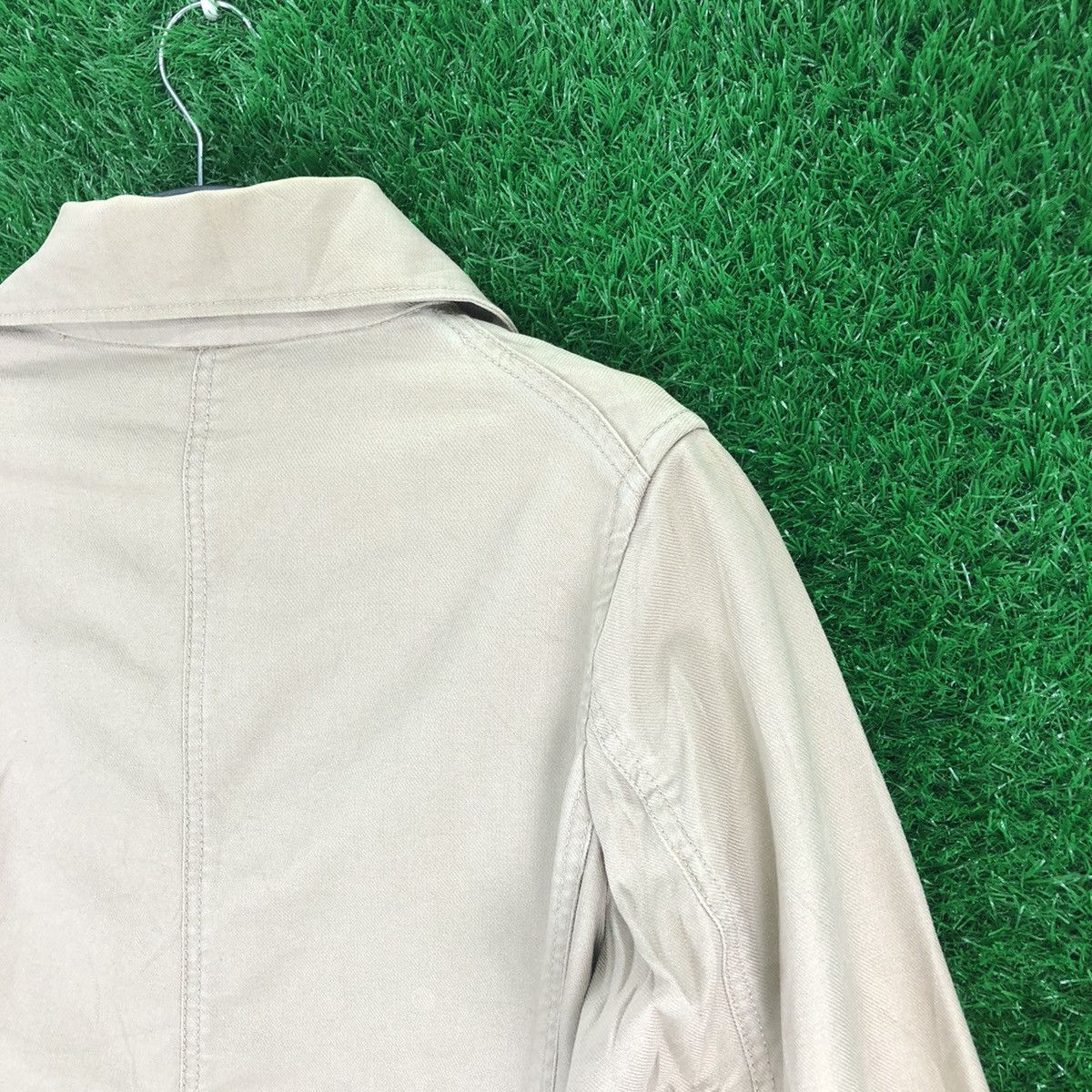 Japanese Brand Vintage 90's Light Jacket Button Up by Laugh & Peace Size US S / EU 44-46 / 1 - 5 Thumbnail