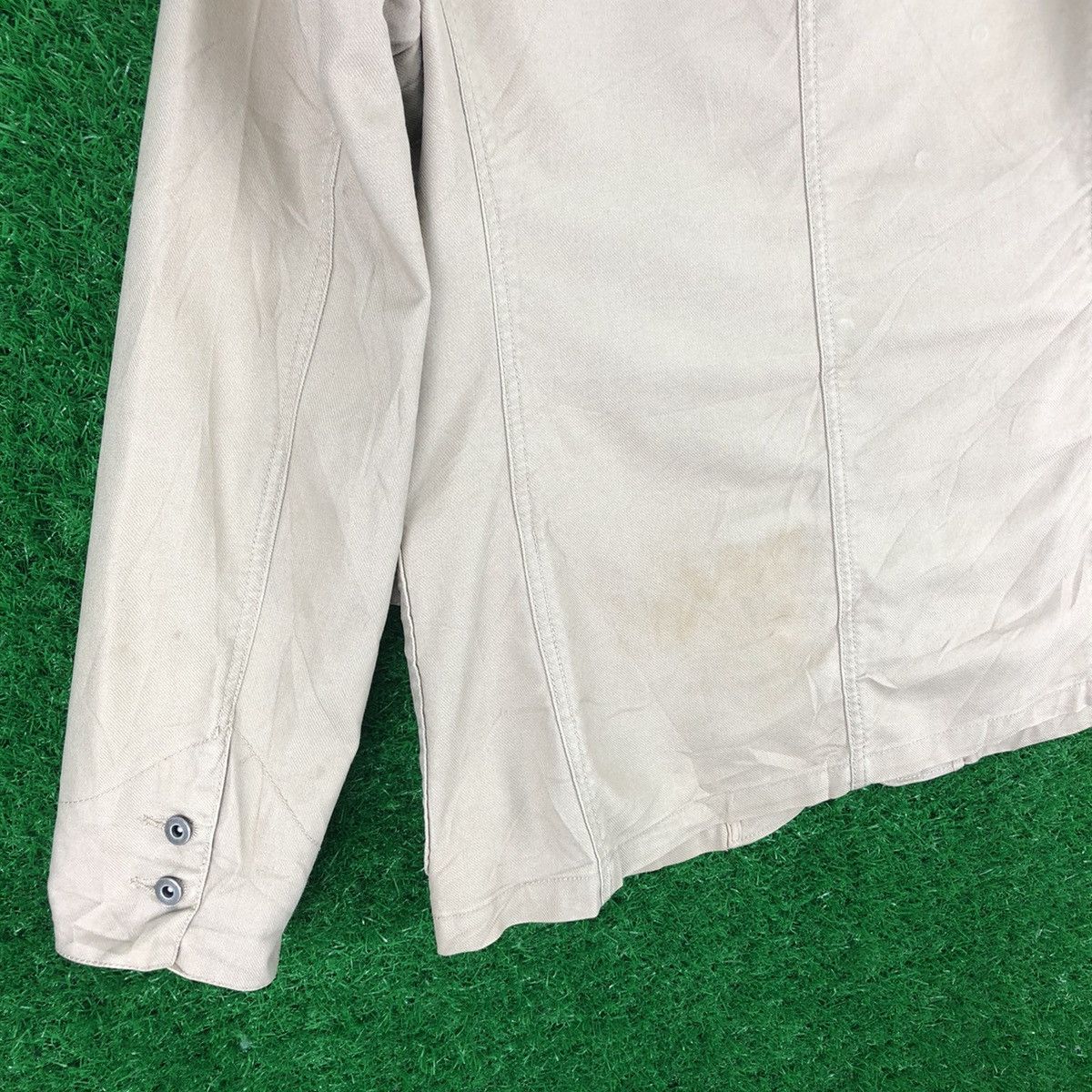 Japanese Brand Vintage 90's Light Jacket Button Up by Laugh & Peace Size US S / EU 44-46 / 1 - 6 Thumbnail