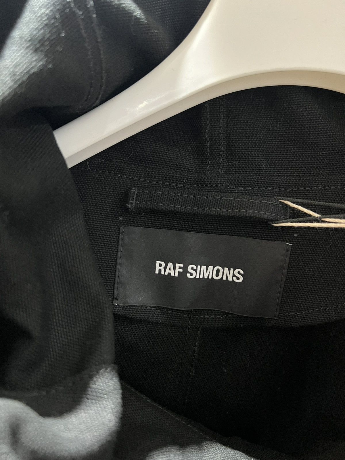 Raf simons oversized printed parka