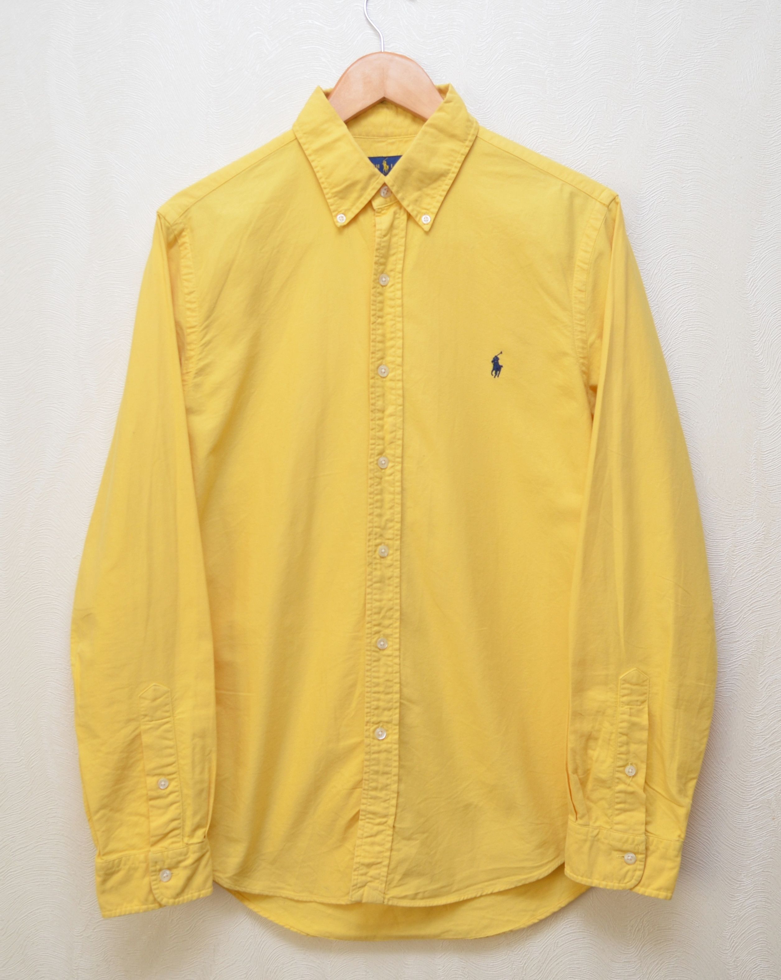 Polo Ralph Lauren Polo Ralph Lauren Slim Fit Yellow Shirt Size M Size US M / EU 48-50 / 2 - 1 Thumbnail