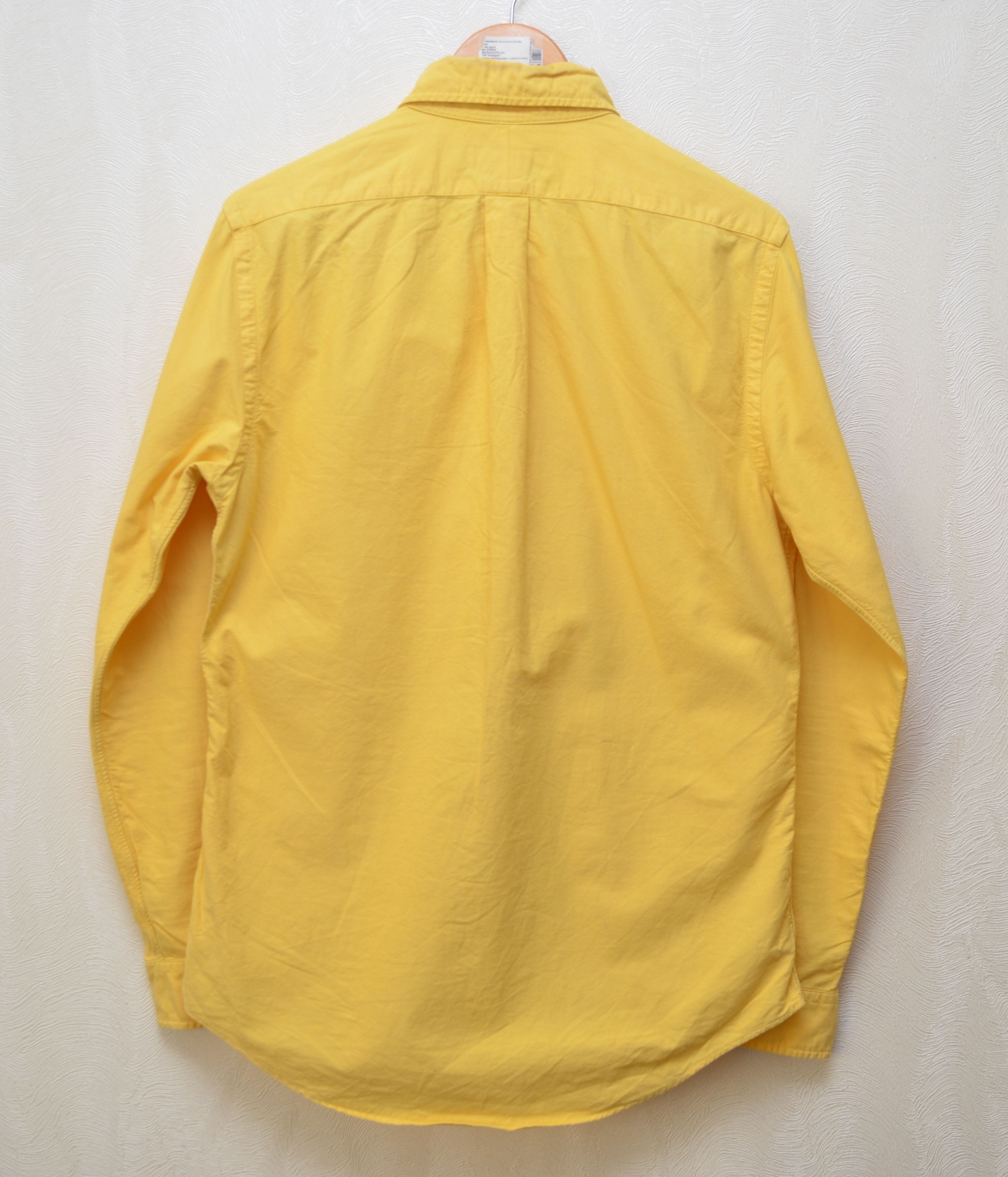 Polo Ralph Lauren Polo Ralph Lauren Slim Fit Yellow Shirt Size M Size US M / EU 48-50 / 2 - 5 Thumbnail
