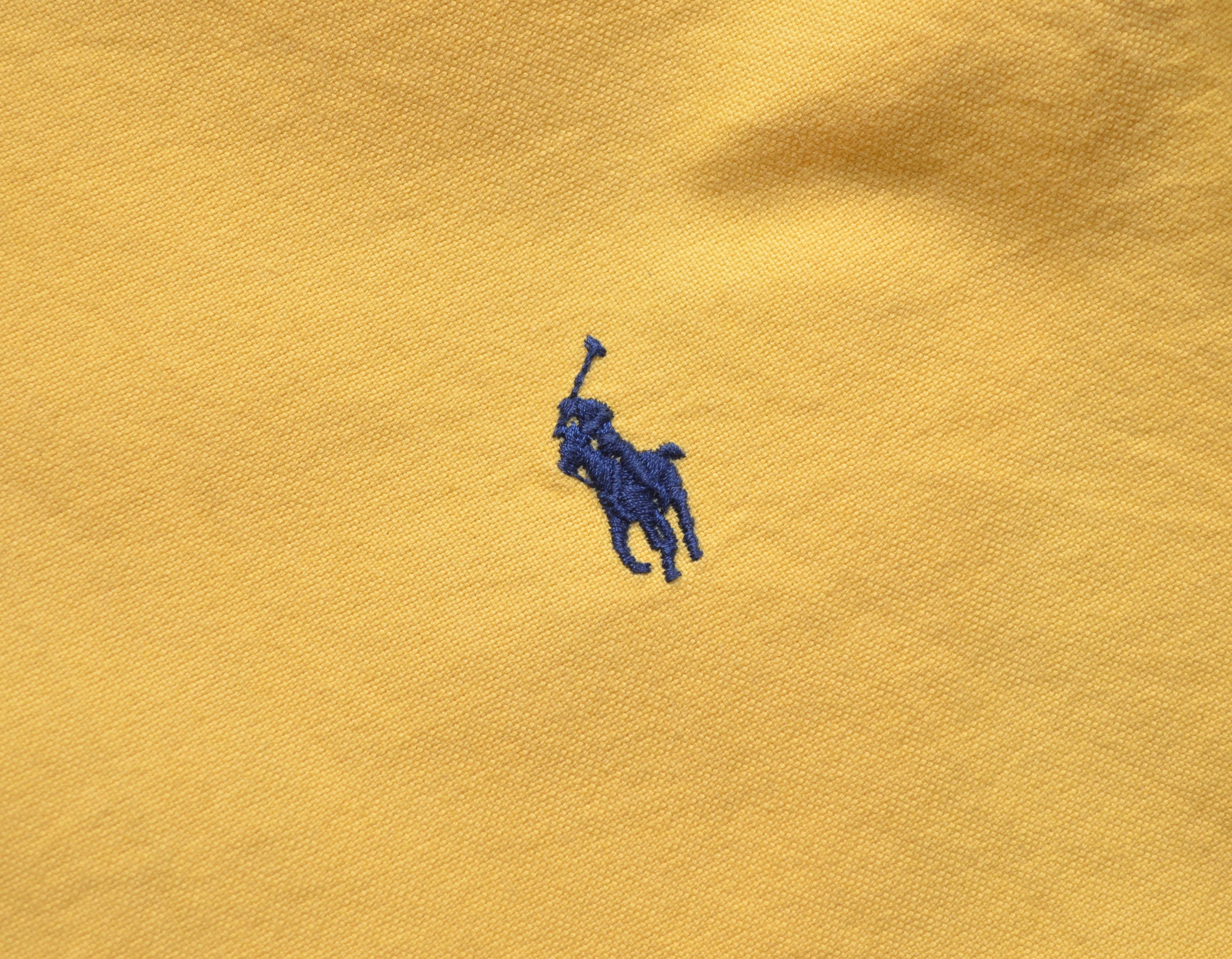 Polo Ralph Lauren Polo Ralph Lauren Slim Fit Yellow Shirt Size M Size US M / EU 48-50 / 2 - 8 Thumbnail