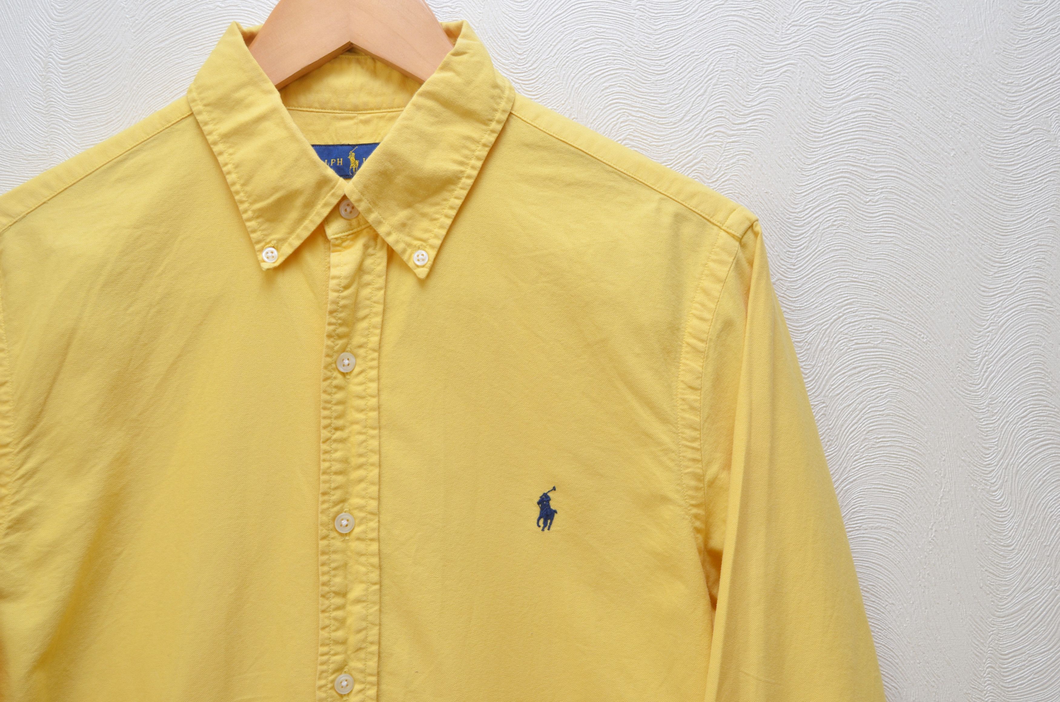 Polo Ralph Lauren Polo Ralph Lauren Slim Fit Yellow Shirt Size M Size US M / EU 48-50 / 2 - 3 Thumbnail