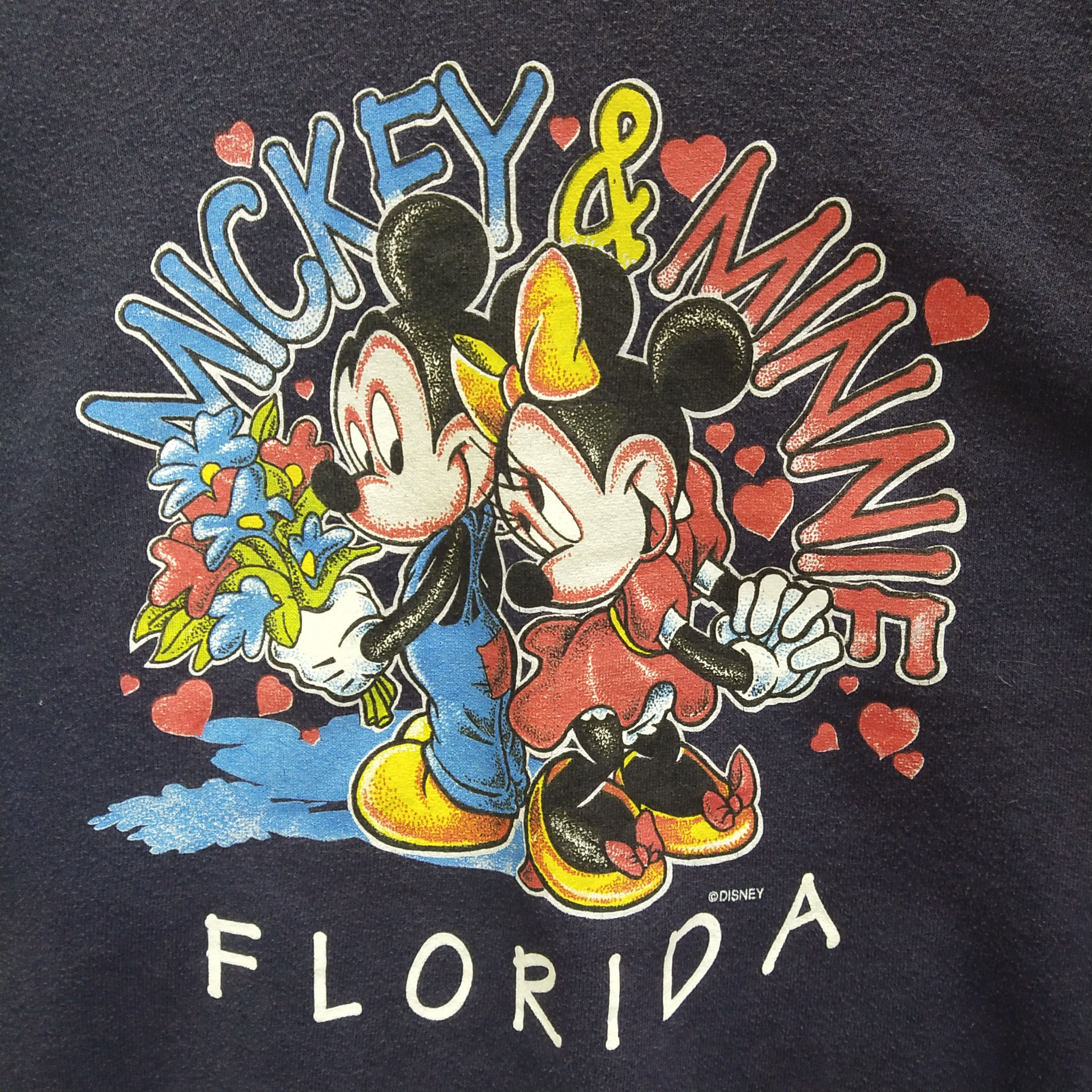 Mickey Mouse Vintage 90s Mickey Mouse Florida Sweatshirt Size US M / EU 48-50 / 2 - 4 Thumbnail