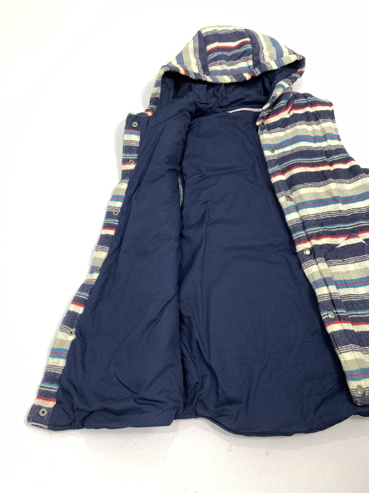 Japanese Brand LAUNDRY Fullprint Allover Fleece Bomber Hoodie Vest Jacket Size US M / EU 48-50 / 2 - 13 Thumbnail
