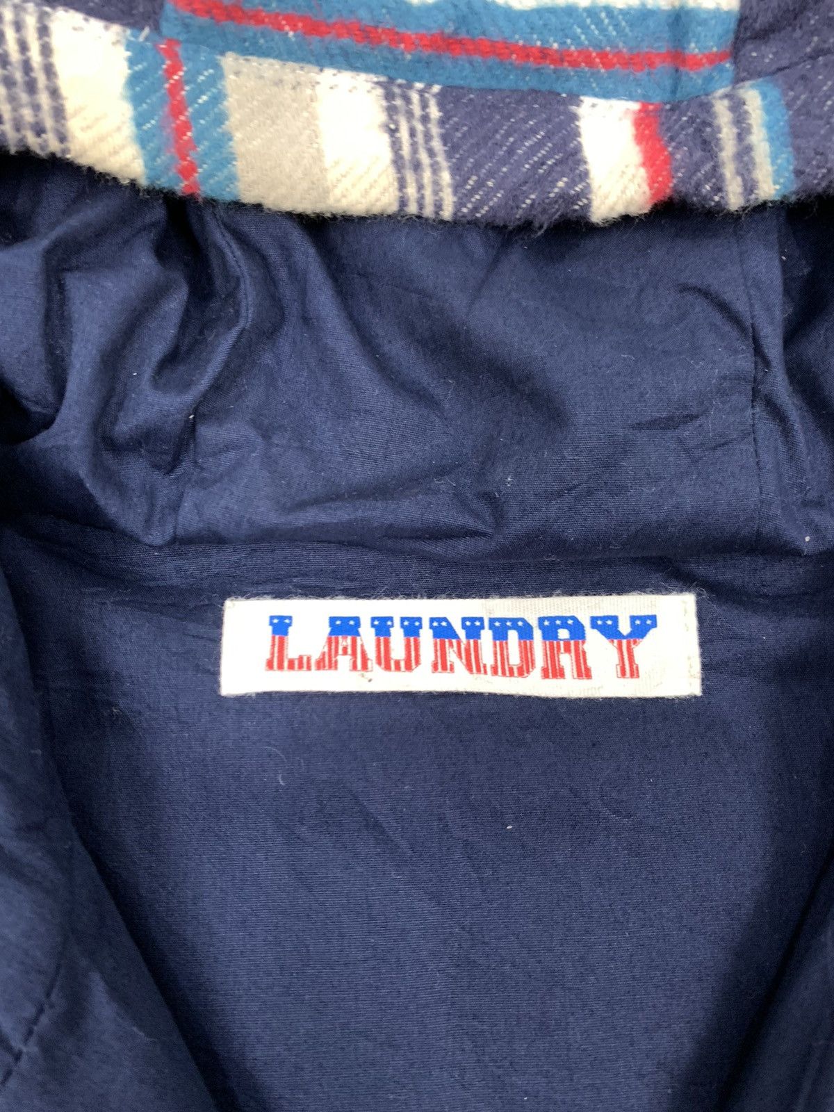 Japanese Brand LAUNDRY Fullprint Allover Fleece Bomber Hoodie Vest Jacket Size US M / EU 48-50 / 2 - 16 Thumbnail