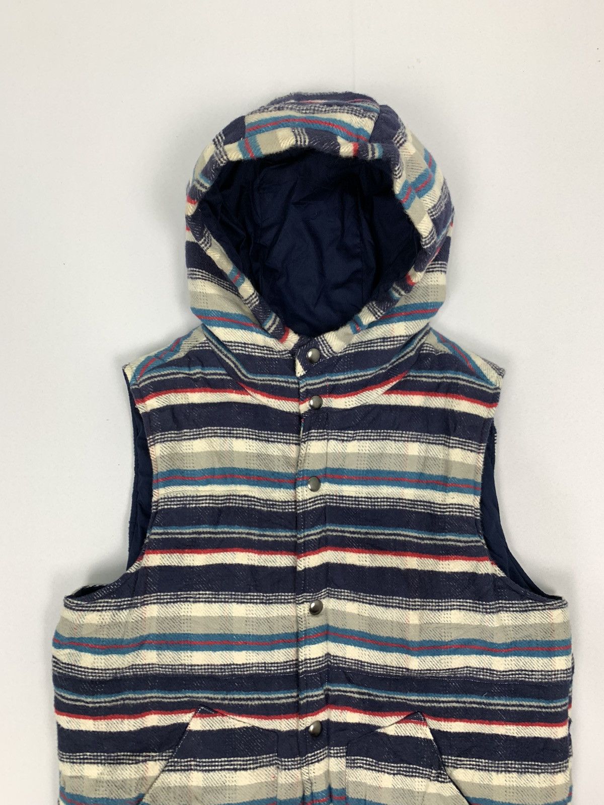 Japanese Brand LAUNDRY Fullprint Allover Fleece Bomber Hoodie Vest Jacket Size US M / EU 48-50 / 2 - 5 Thumbnail