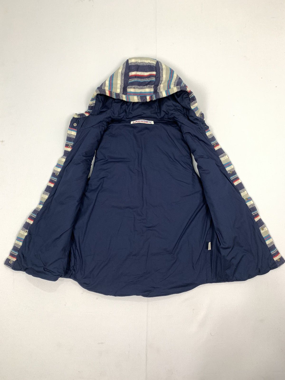 Japanese Brand LAUNDRY Fullprint Allover Fleece Bomber Hoodie Vest Jacket Size US M / EU 48-50 / 2 - 14 Thumbnail