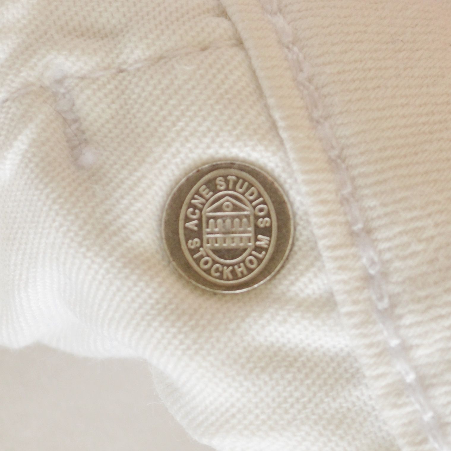 Acne Studios ACNE STUDIOS Skin 5 Optic White Size 26/34 Denim Jeans Size 26" / US 2 / IT 38 - 12 Thumbnail