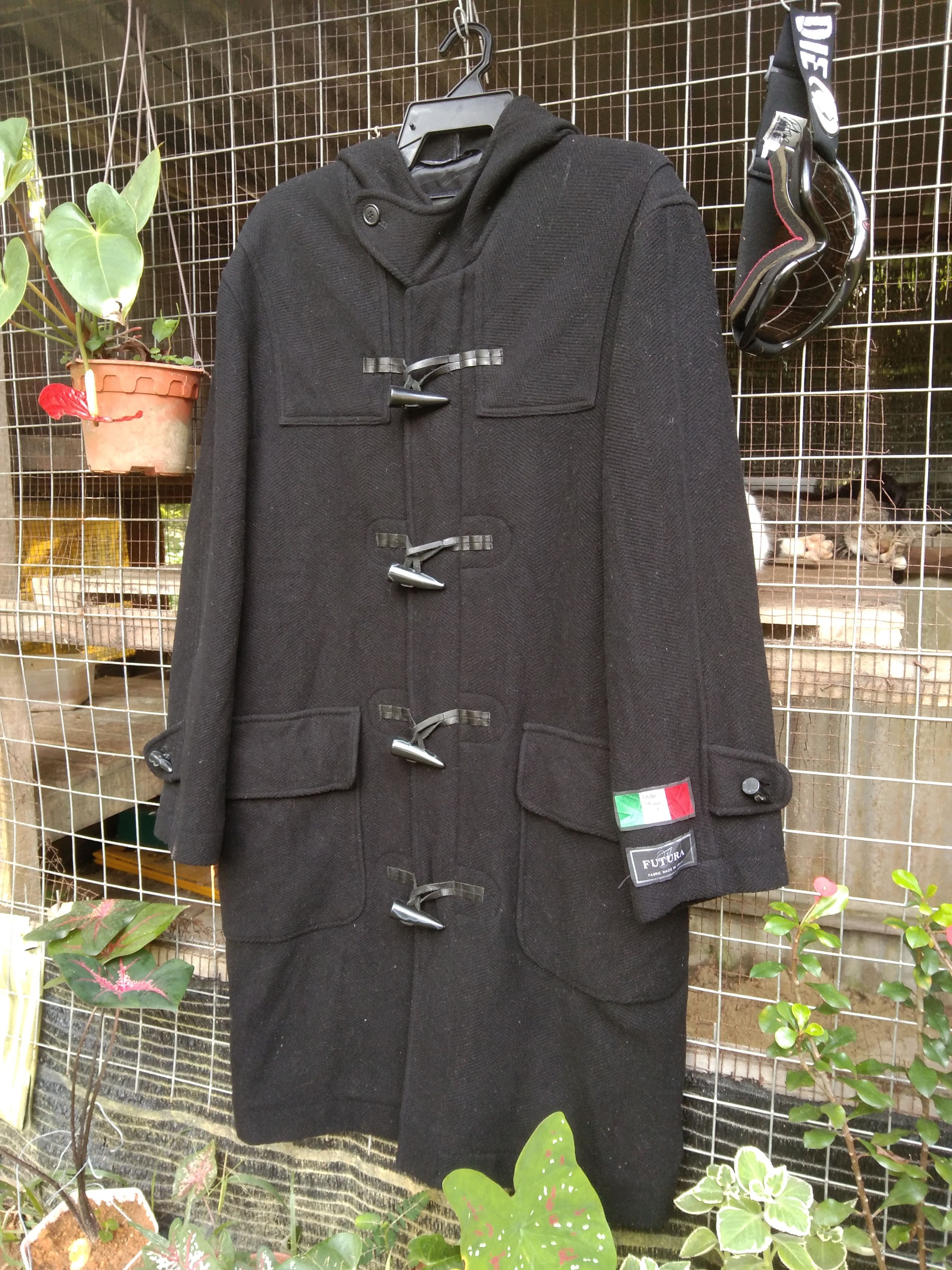 Japanese Brand ITALIAN FABRIC COLES WINTER DUFFLE COAT Size US L / EU 52-54 / 3 - 2 Thumbnail