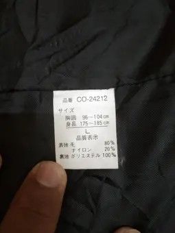 Japanese Brand ITALIAN FABRIC COLES WINTER DUFFLE COAT Size US L / EU 52-54 / 3 - 13 Thumbnail