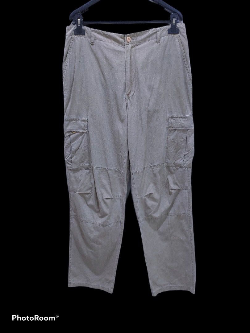 Mountain Khakis Vintage FREAK NYC Classic Model Khaki DoubleKnee Cargo Pant Size US 34 / EU 50 - 2 Thumbnail