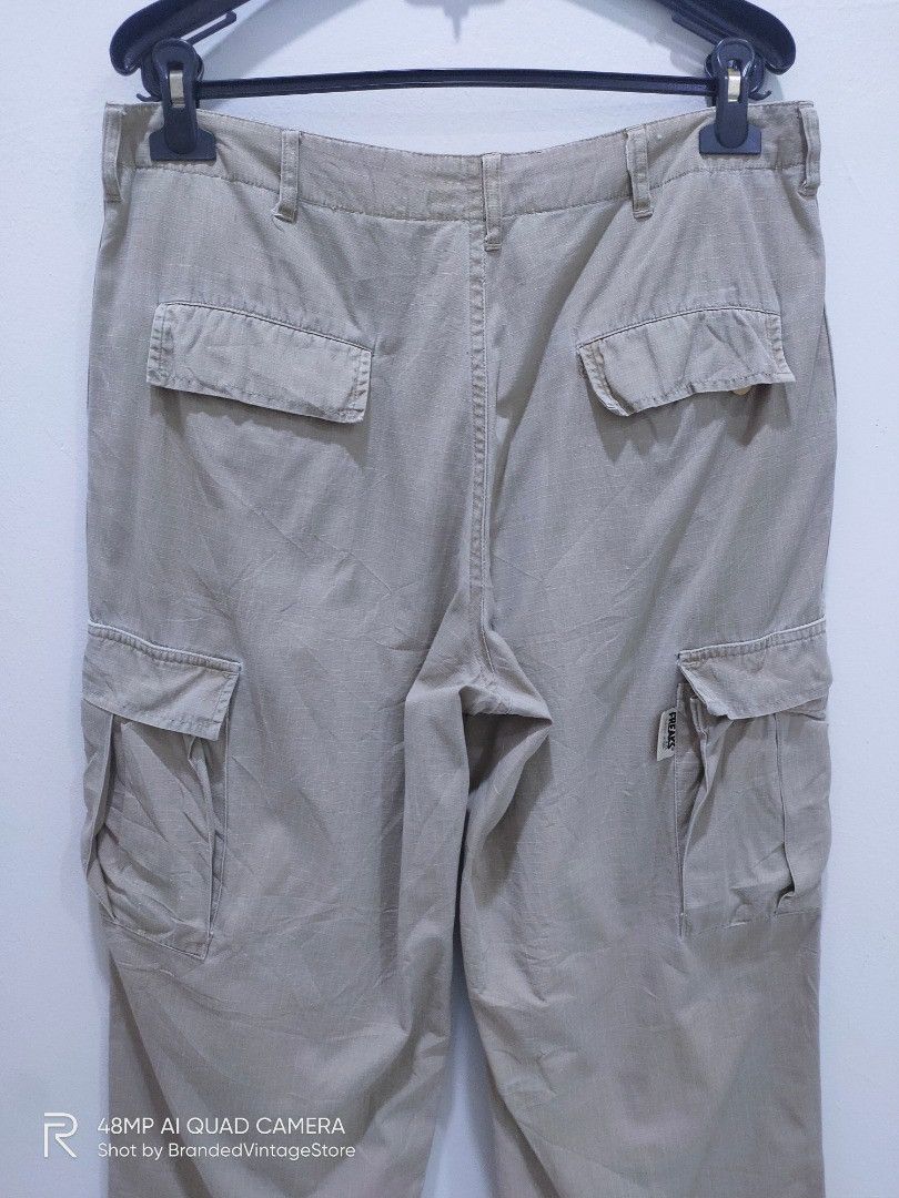 Mountain Khakis Vintage FREAK NYC Classic Model Khaki DoubleKnee Cargo Pant Size US 34 / EU 50 - 10 Thumbnail