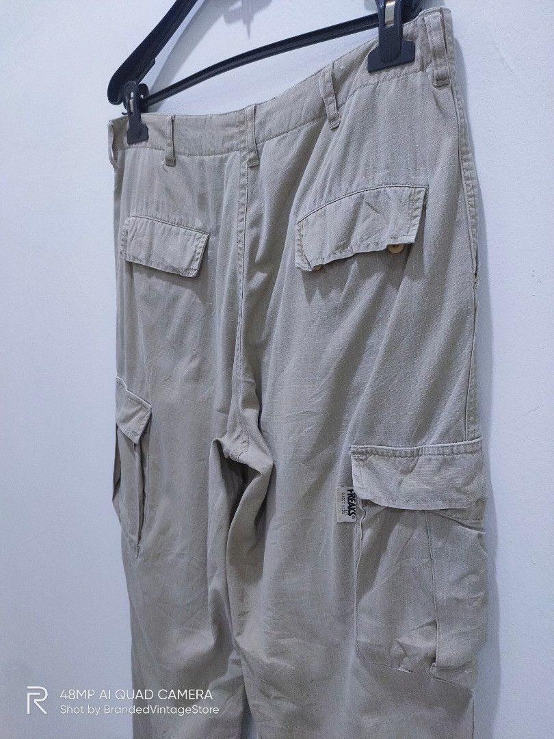 Mountain Khakis Vintage FREAK NYC Classic Model Khaki DoubleKnee Cargo Pant Size US 34 / EU 50 - 13 Thumbnail