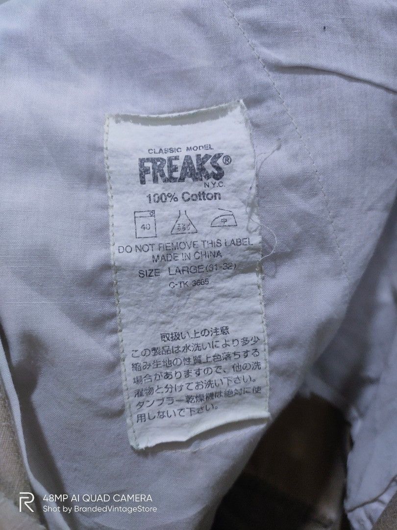 Mountain Khakis Vintage FREAK NYC Classic Model Khaki DoubleKnee Cargo Pant Size US 34 / EU 50 - 21 Thumbnail