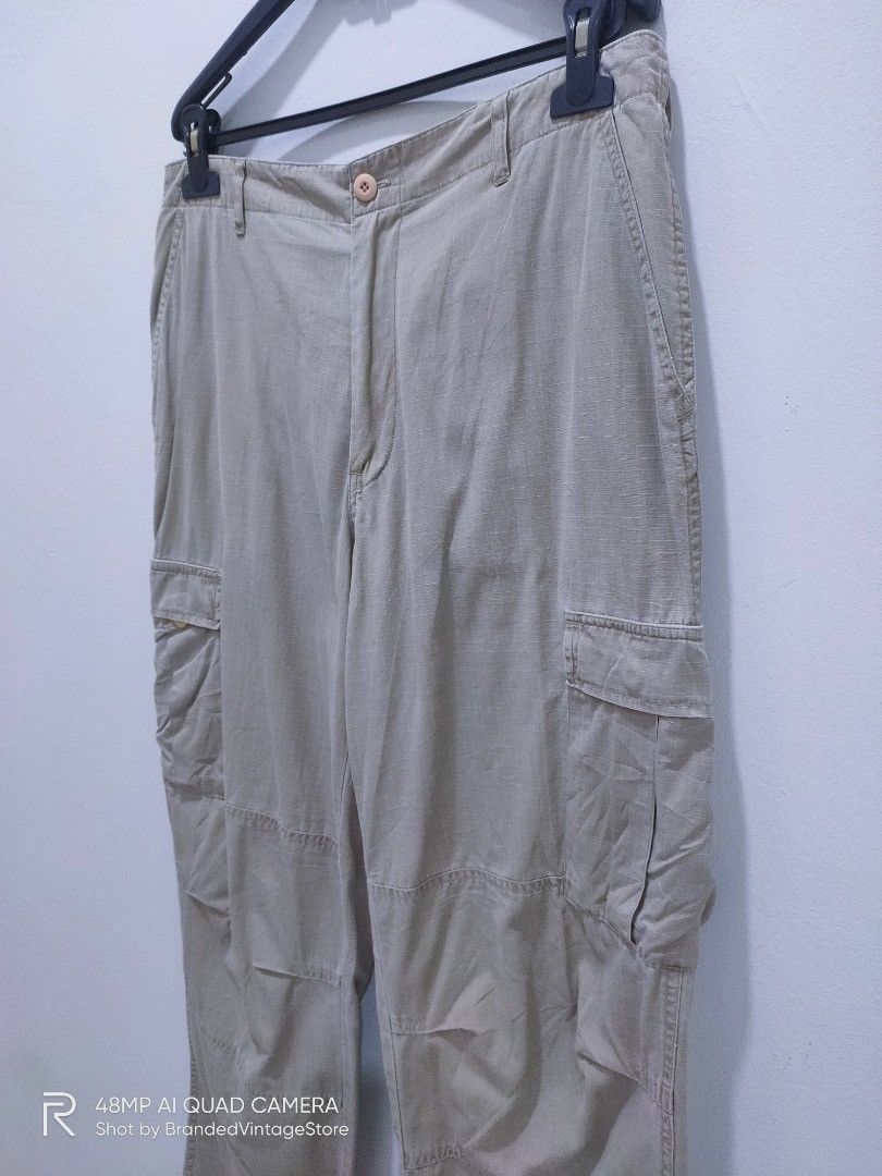 Mountain Khakis Vintage FREAK NYC Classic Model Khaki DoubleKnee Cargo Pant Size US 34 / EU 50 - 8 Thumbnail