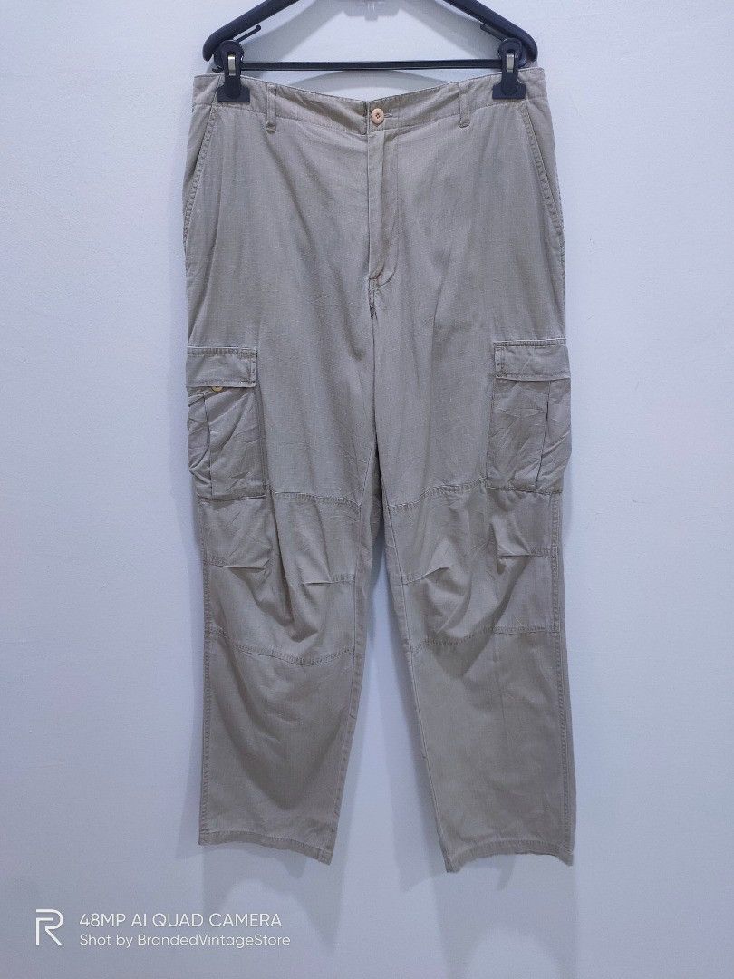 Mountain Khakis Vintage FREAK NYC Classic Model Khaki DoubleKnee Cargo Pant Size US 34 / EU 50 - 3 Thumbnail