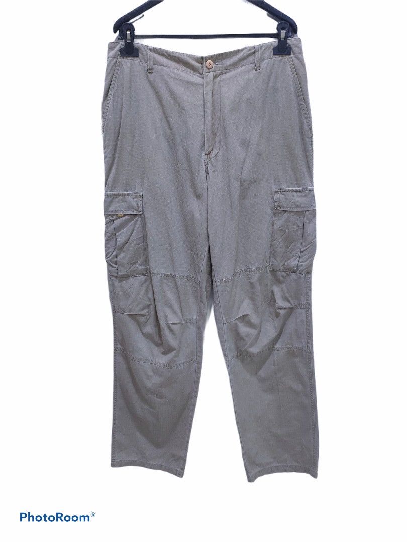 Mountain Khakis Vintage FREAK NYC Classic Model Khaki DoubleKnee Cargo Pant Size US 34 / EU 50 - 1 Thumbnail