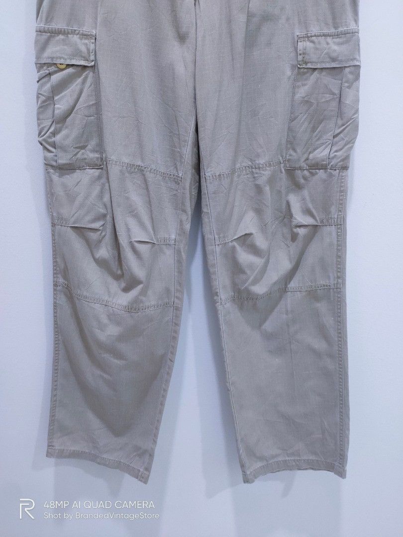 Mountain Khakis Vintage FREAK NYC Classic Model Khaki DoubleKnee Cargo Pant Size US 34 / EU 50 - 7 Thumbnail