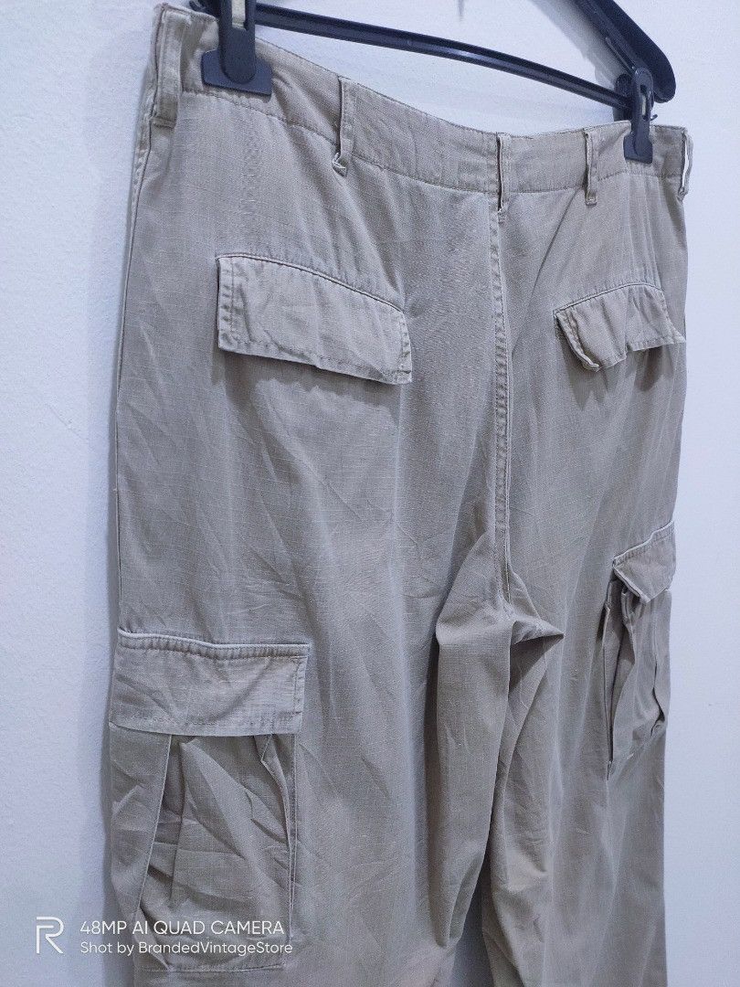 Mountain Khakis Vintage FREAK NYC Classic Model Khaki DoubleKnee Cargo Pant Size US 34 / EU 50 - 12 Thumbnail