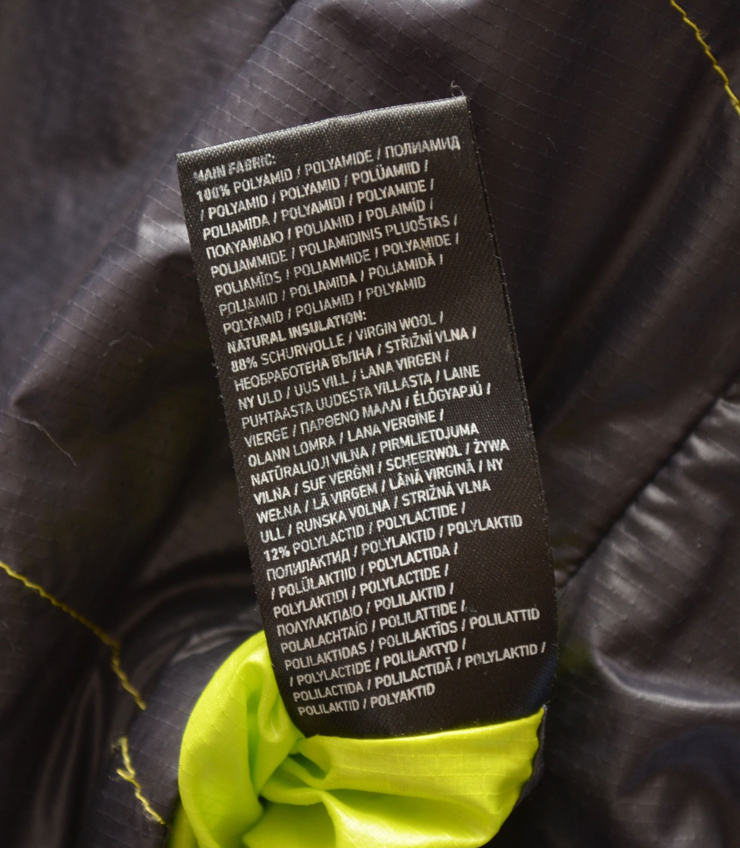 ORTOVOX Ortovox Swisswool Insulated Reversible Black Lime Jacket S Size US S / EU 44-46 / 1 - 10 Thumbnail