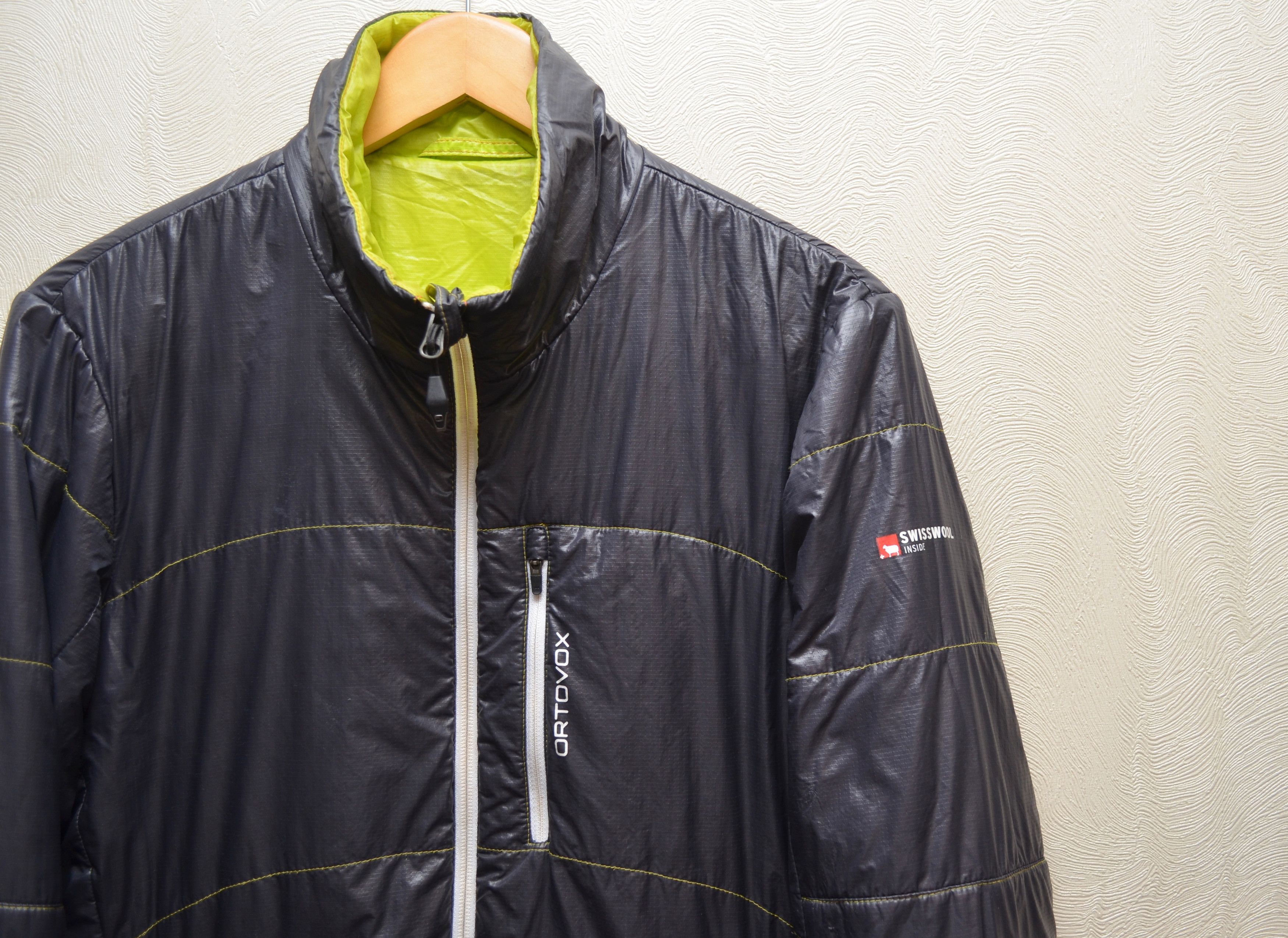 ORTOVOX Ortovox Swisswool Insulated Reversible Black Lime Jacket S Size US S / EU 44-46 / 1 - 3 Thumbnail