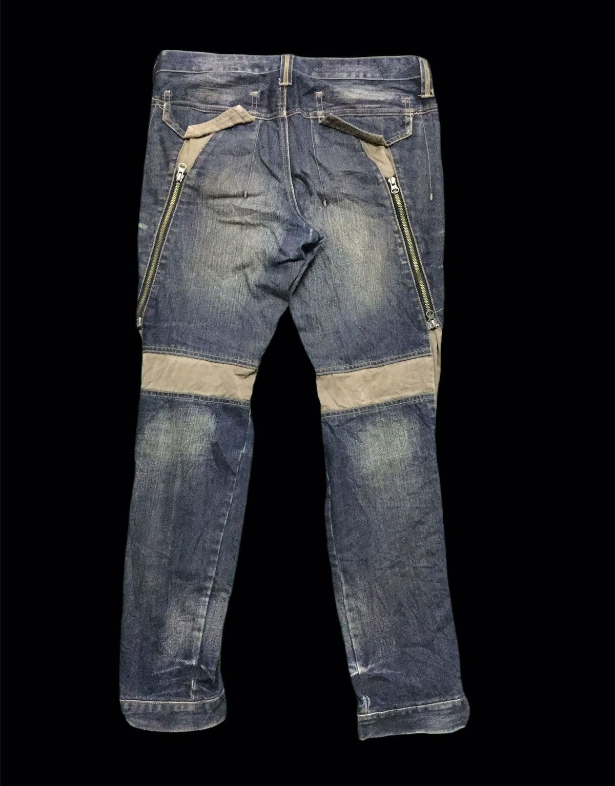 Japanese Brand × PPFM PPFM Multipocket Zippers Denim W33 Size US 33 - 2 Thumbnail