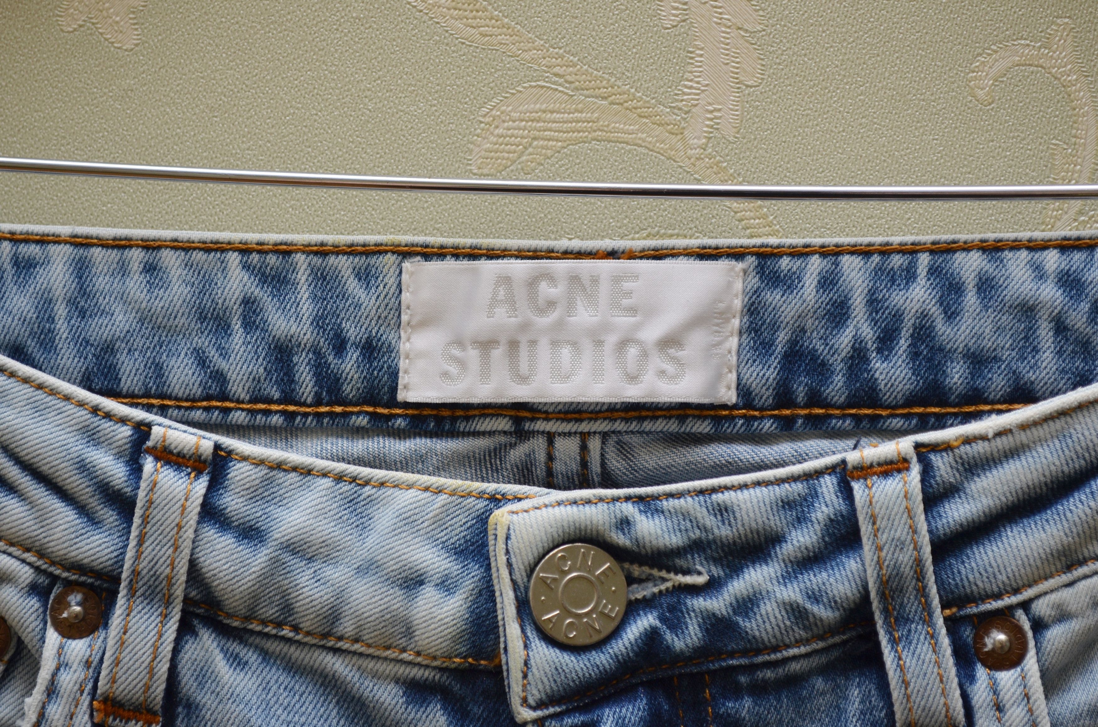 Acne Studios ACNE STUDIOS Flex S Silver Vint White Blue Size 27/32 Jeans Size 27" / US 4 / IT 40 - 5 Thumbnail