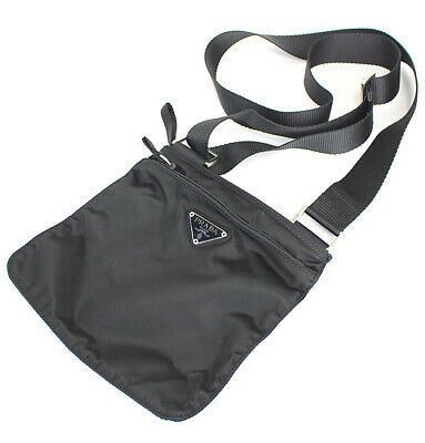 Prada Prada Tessuto Nyalon Crosbody Shoulder Mini Bag Size ONE SIZE - 4 Thumbnail