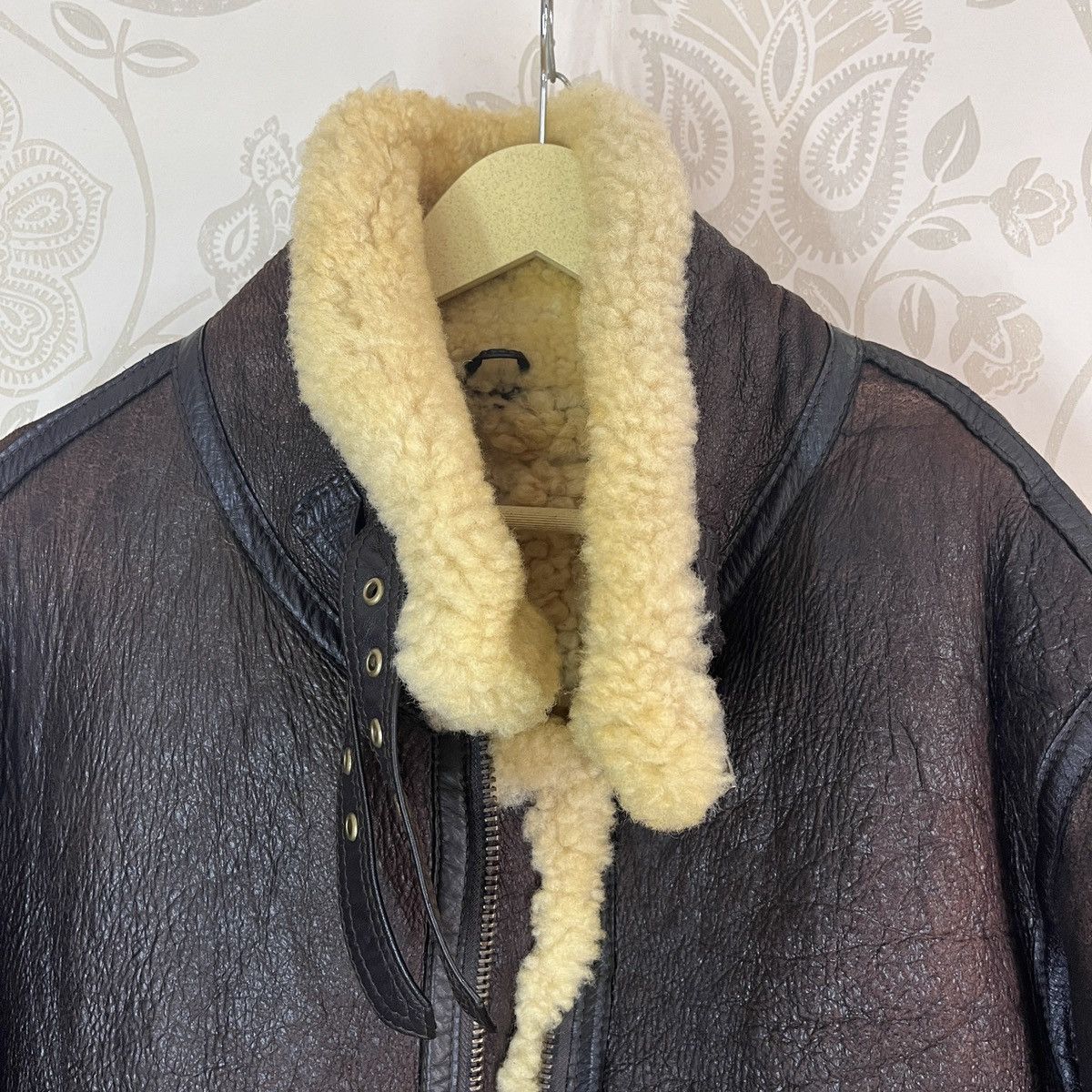 Vintage Resident Evil B3 SheepSkin Leather Coat Jacket Japan Size US M / EU 48-50 / 2 - 6 Thumbnail