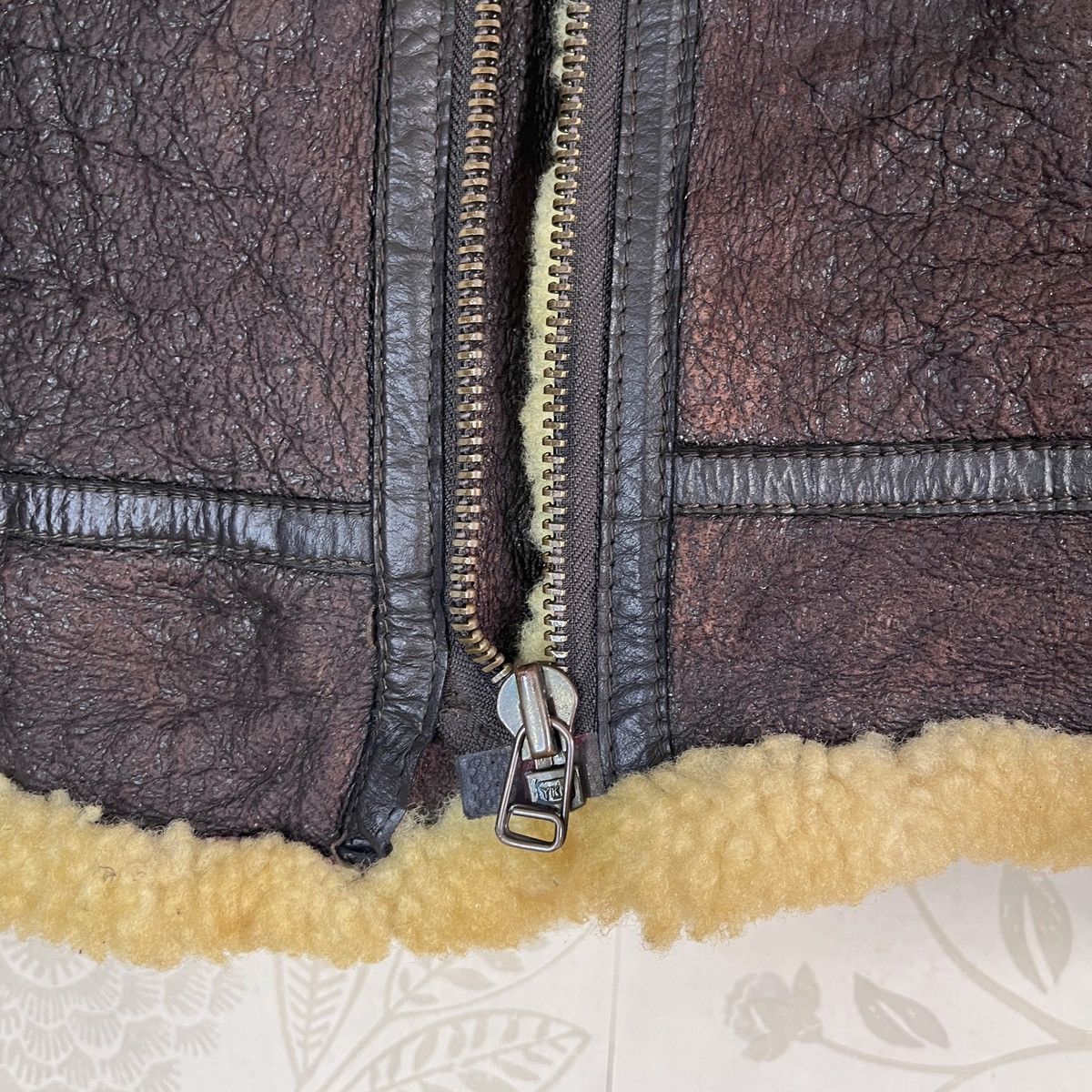 Vintage Resident Evil B3 SheepSkin Leather Coat Jacket Japan Size US M / EU 48-50 / 2 - 10 Thumbnail